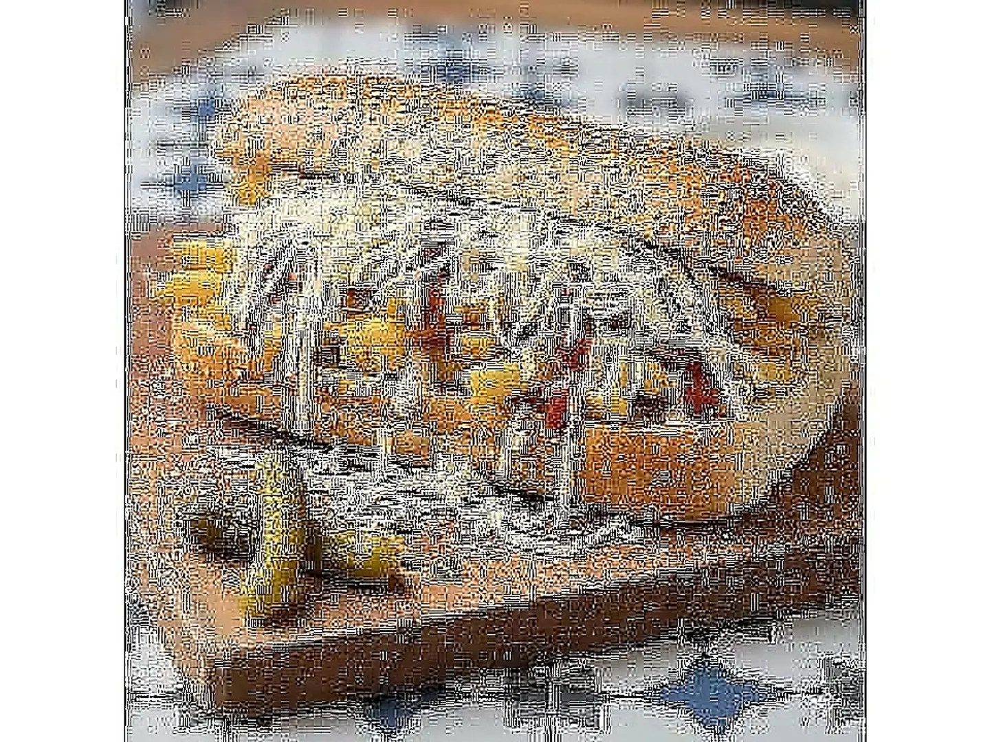 Potato Fingers With Rumi Cheese Sandwich