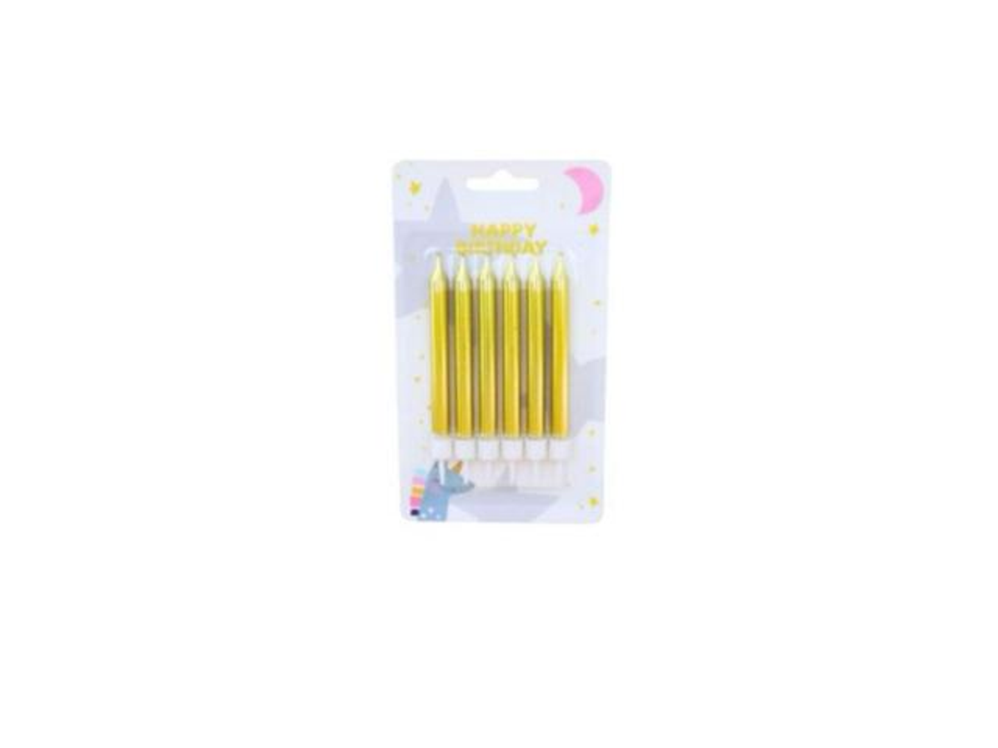 Small Gold Candles