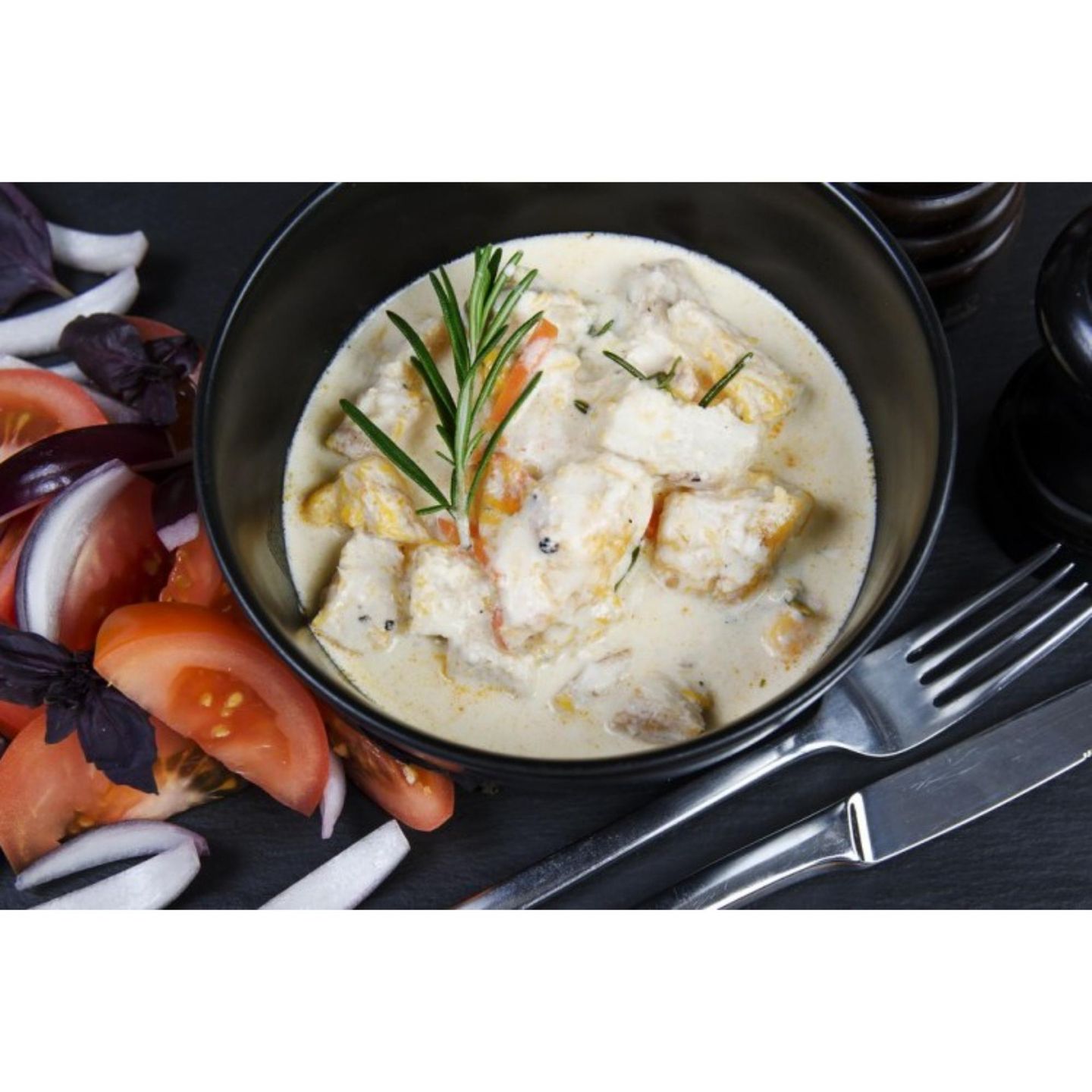 شوربة كريمة دجاج