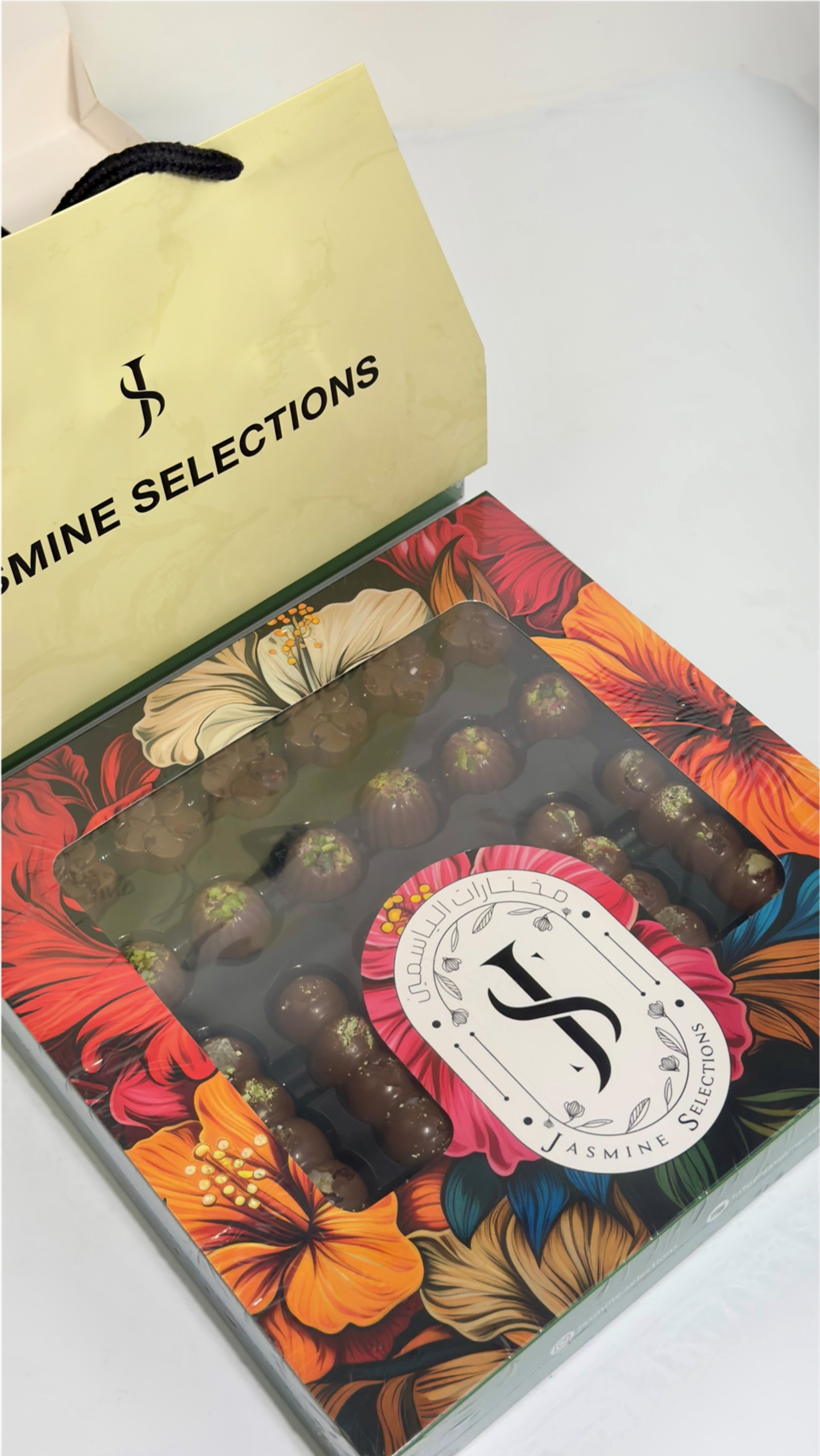 Jasmine Selections Chocolate Pistachio