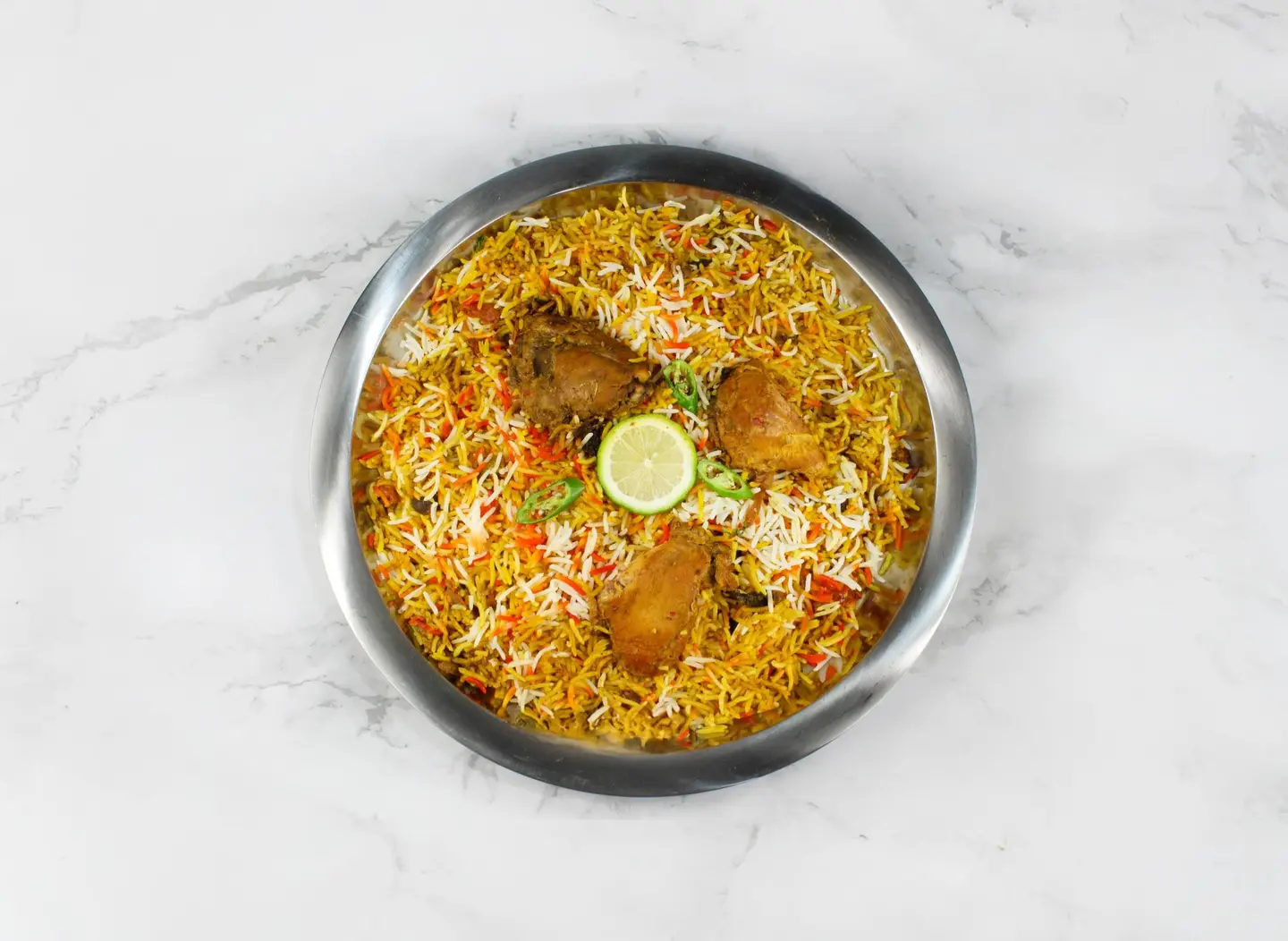Chicken Biryani   Half