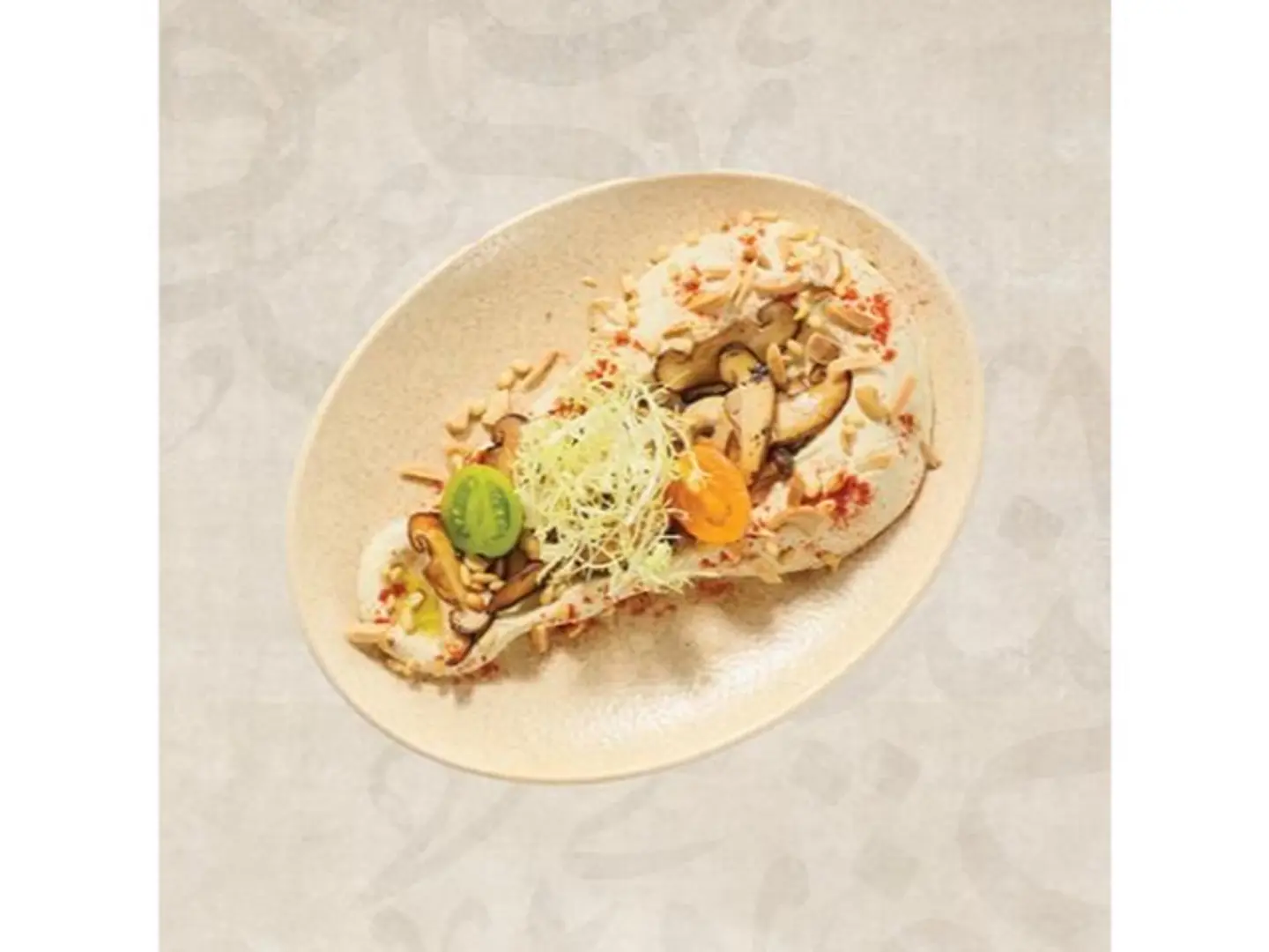 Hummus Truffle Mushroom