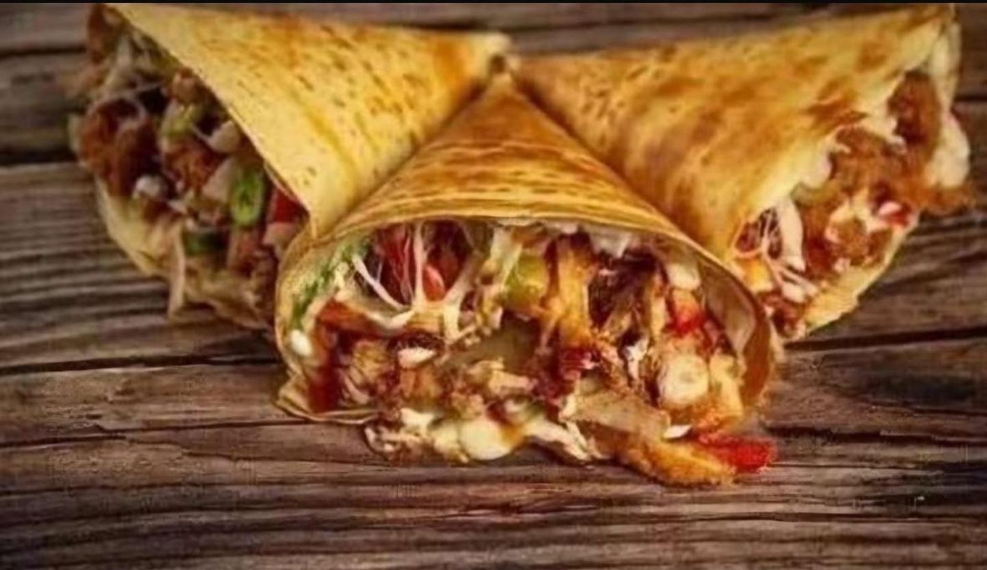كريب مكس لحوم
