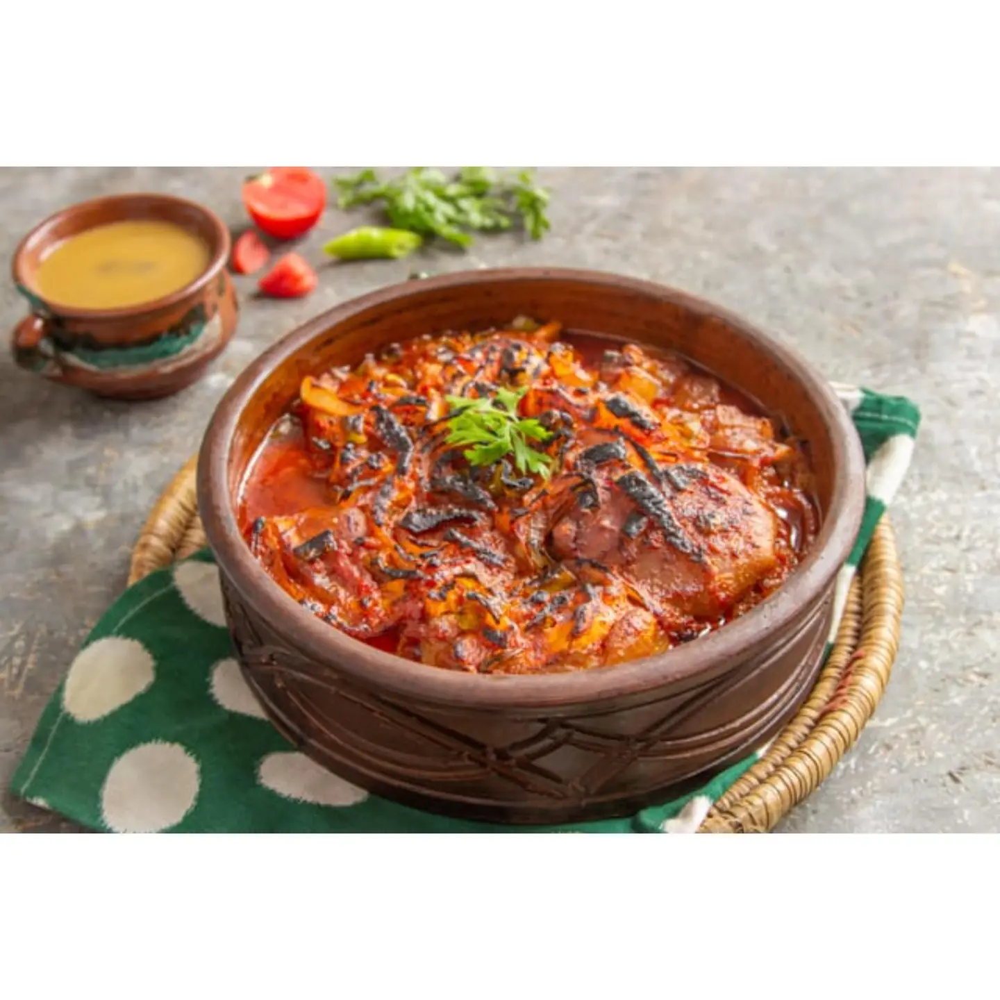 طاجن كوارع سادة
