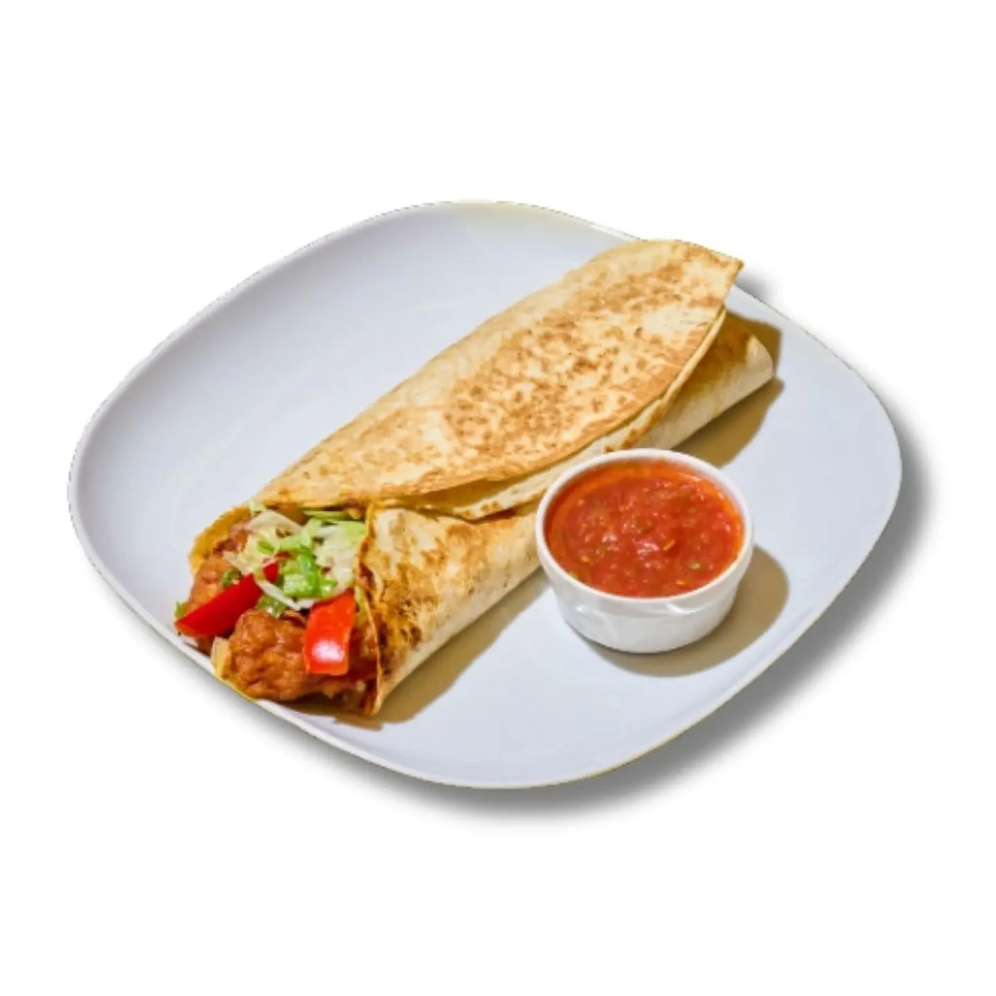 بوريتو دجاج مقرمش