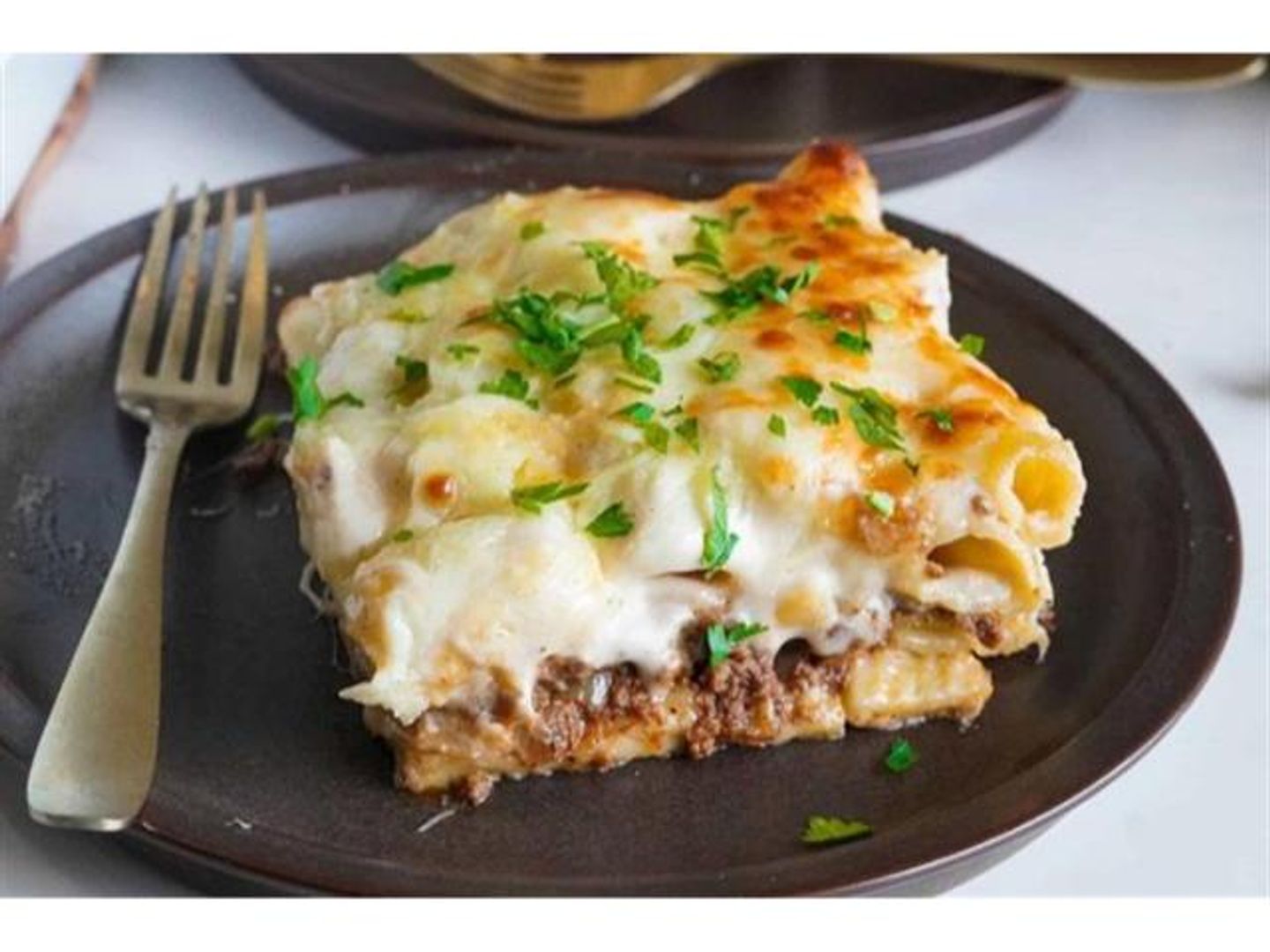 Baked Macaroni With Béchamel