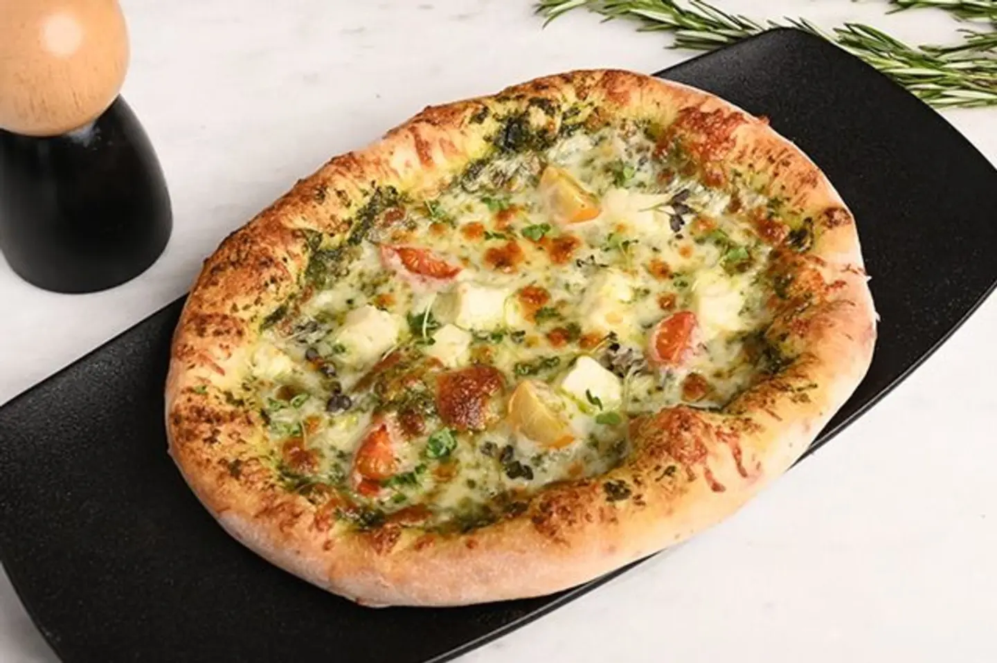 Halloumi Pesto Bread