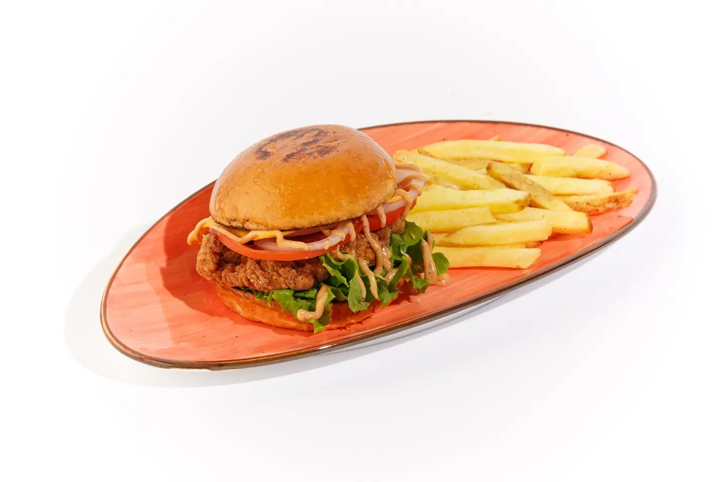 Dynamite Chicken Burger