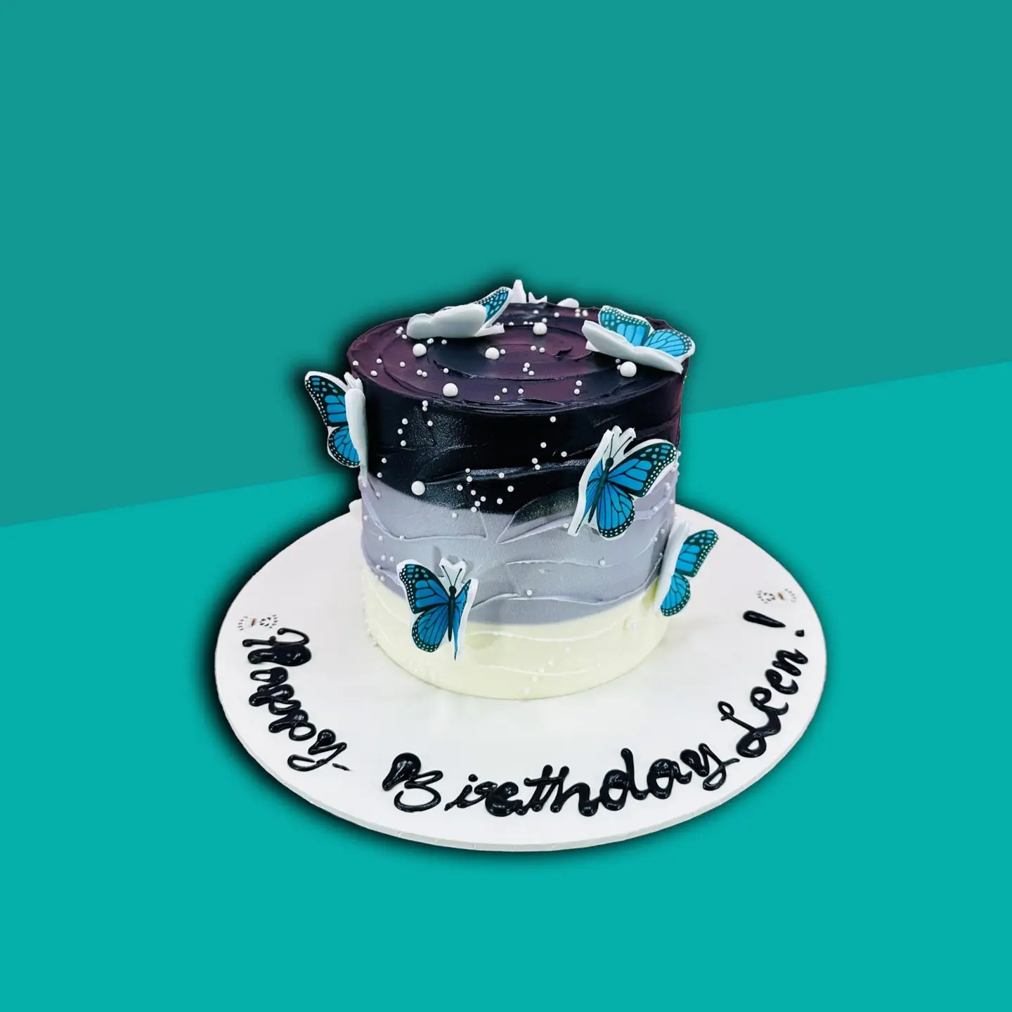 Butterfly Black Cake