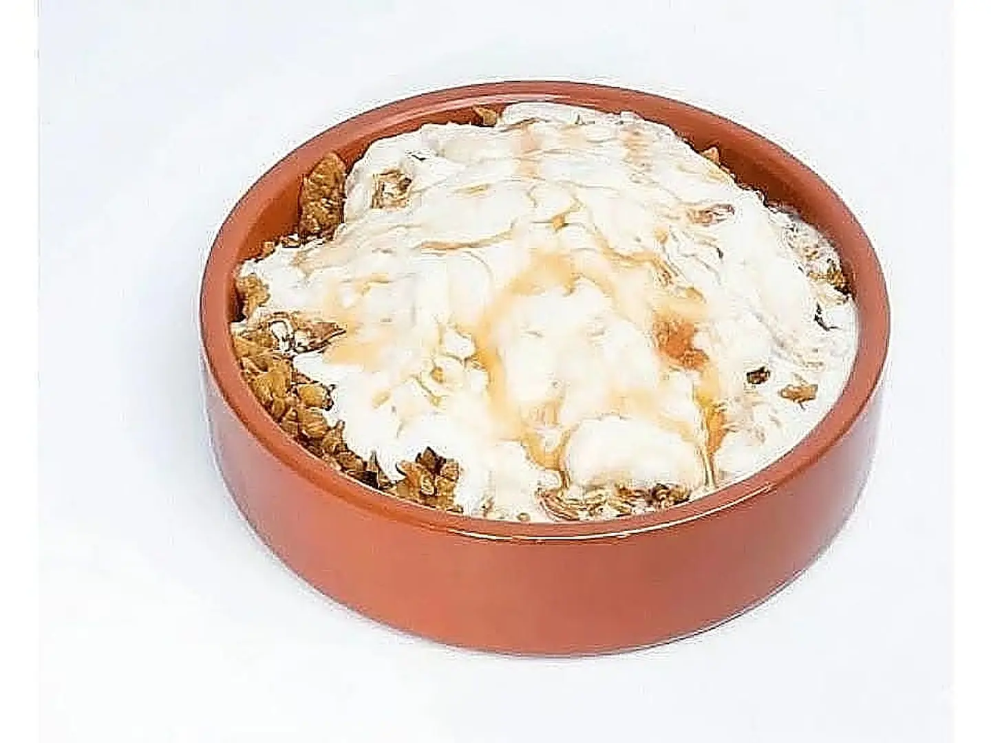 Cream Fattsh With Ghee And Honey