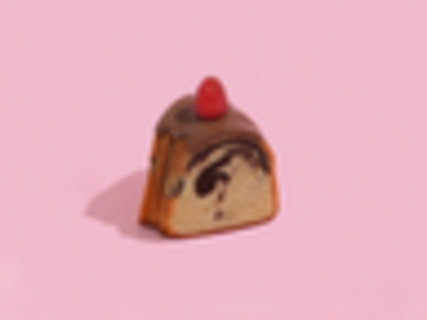 الكيكة الرخامية قطعة واحدة