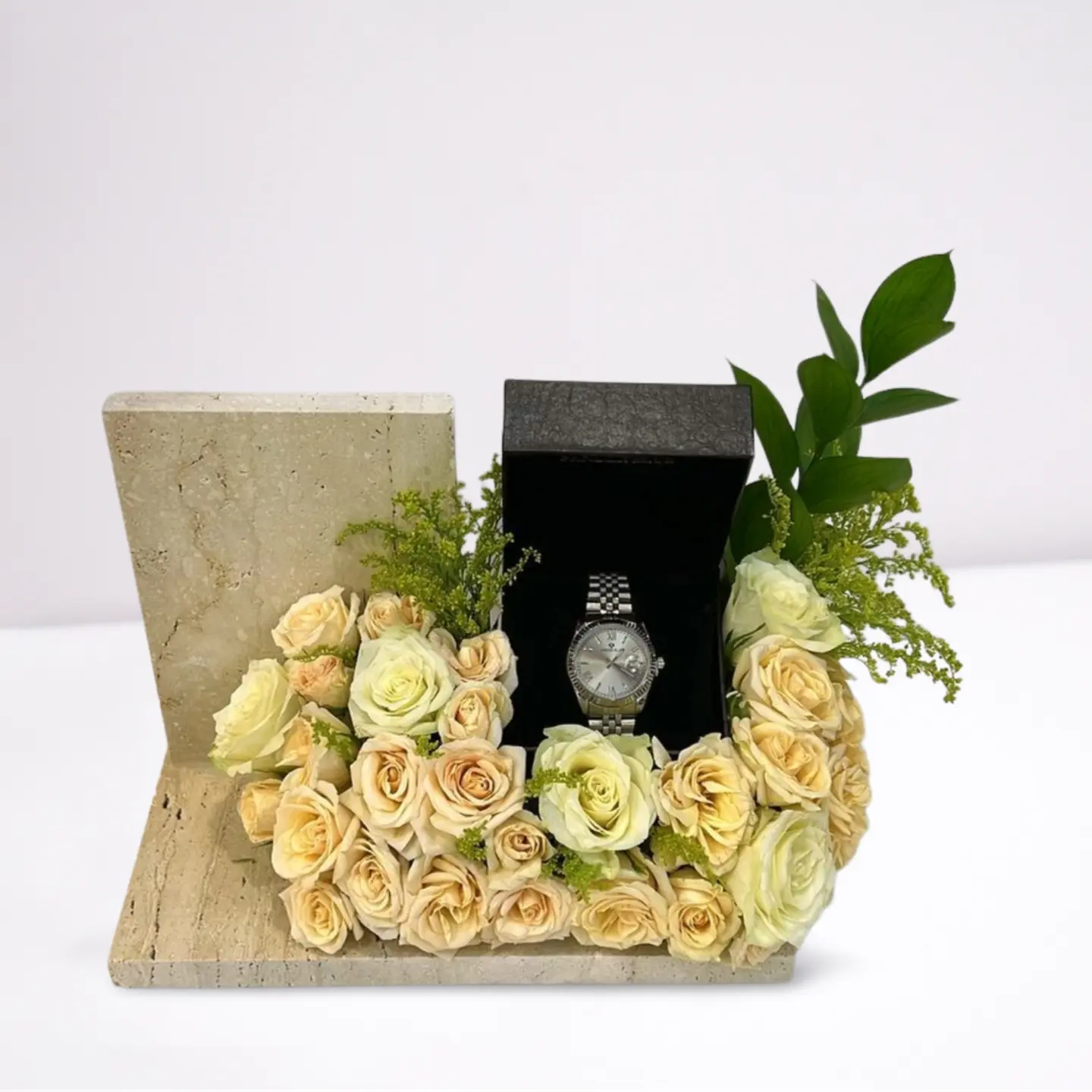 Men's Watches With Flower Arrangement 1