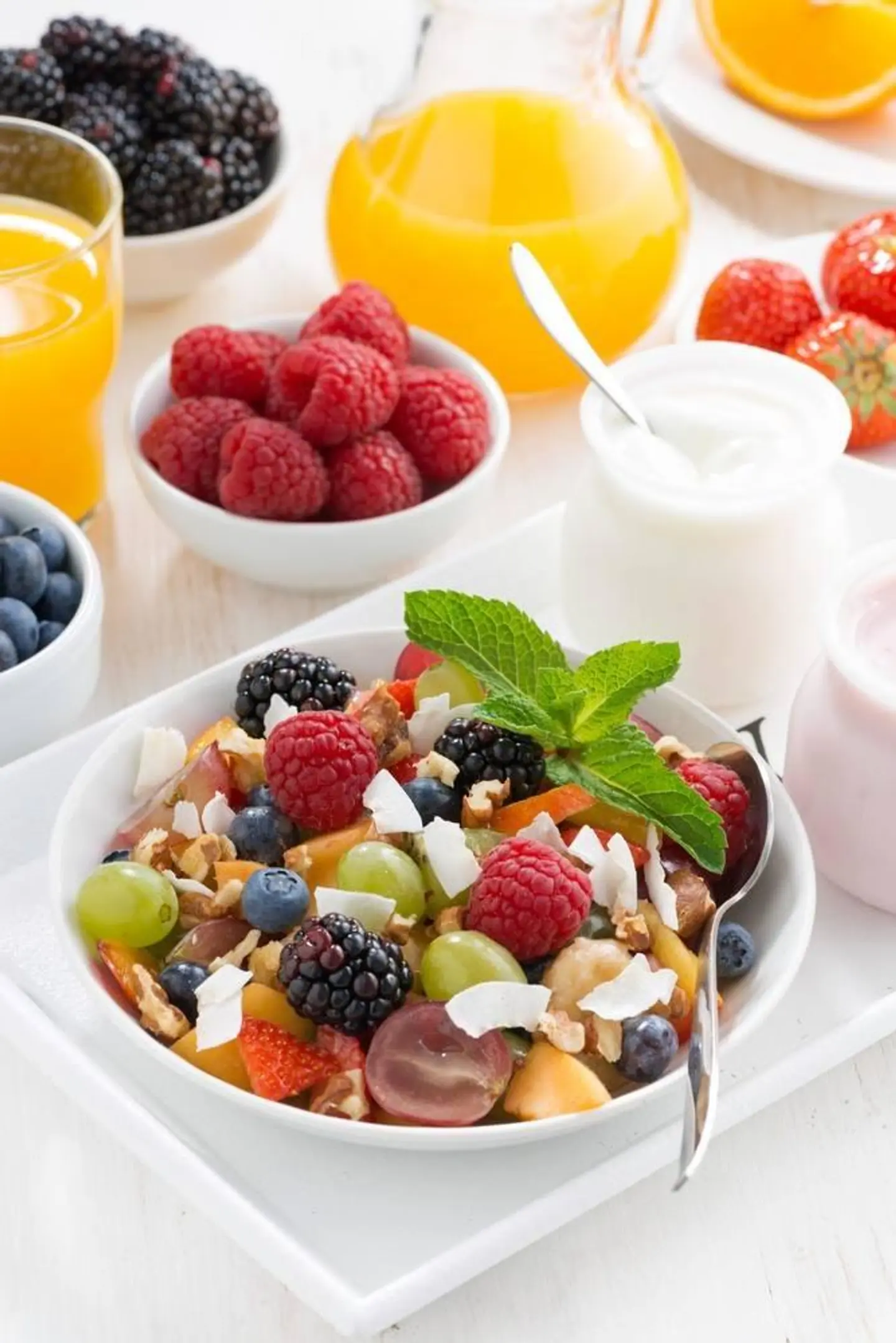 Nuts Salad With Honey