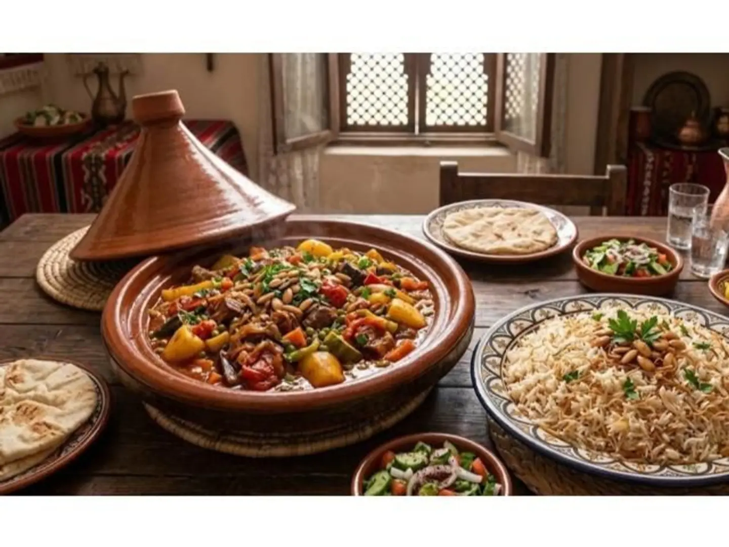 Turlai Meat Tagine With Rice