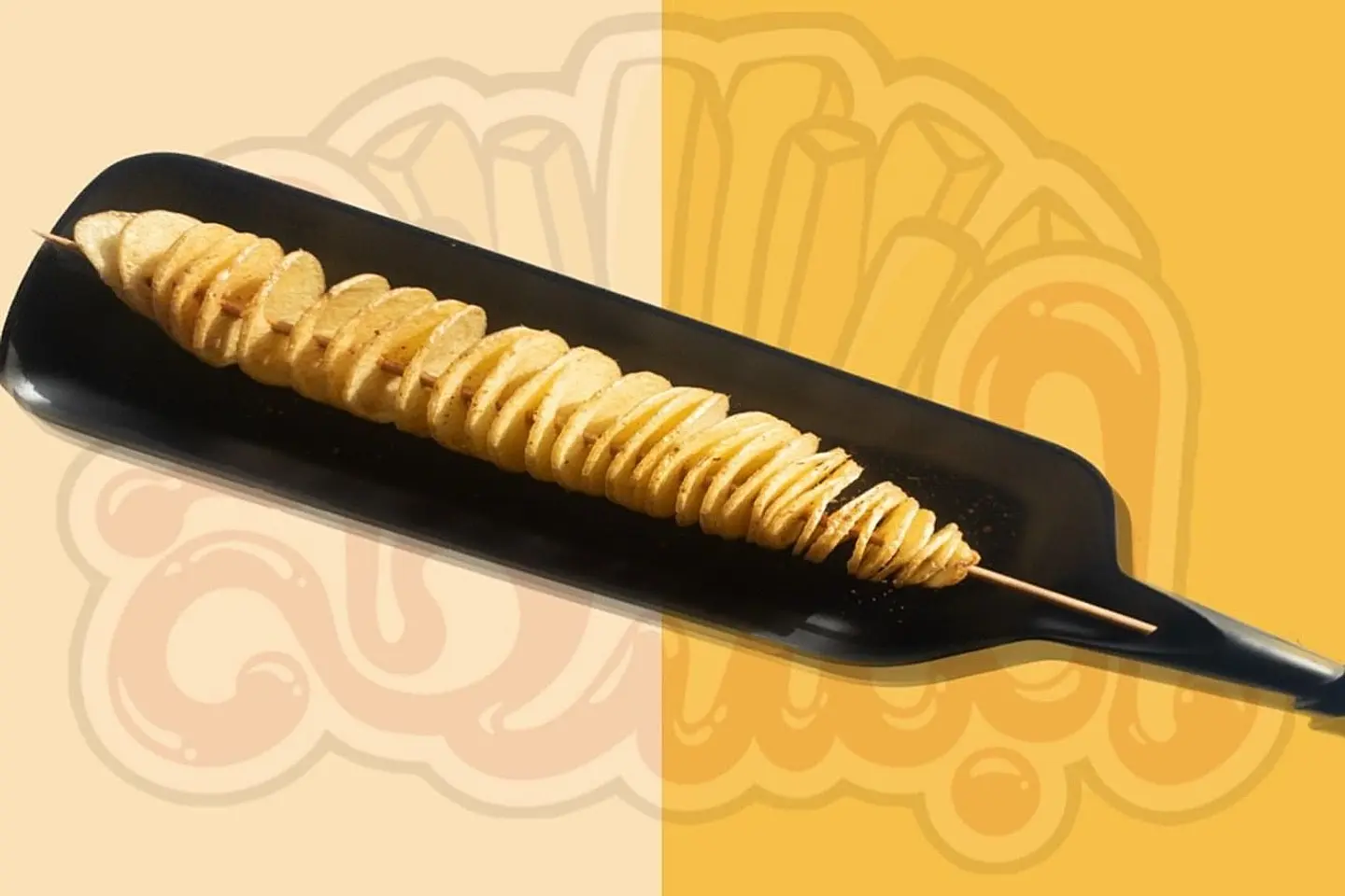 بطاطس حلزوني