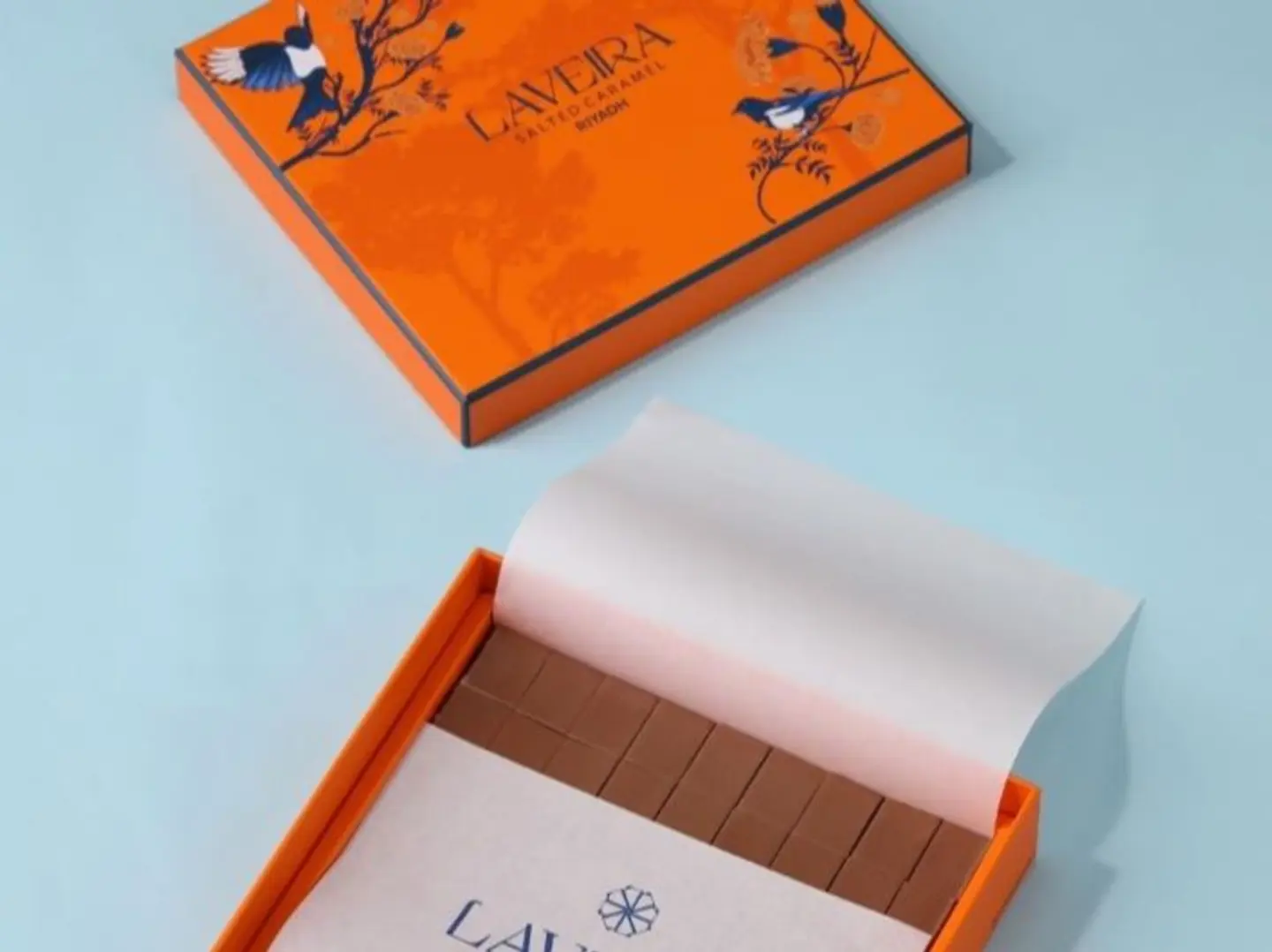 Lavira Salted Caramel Cubes