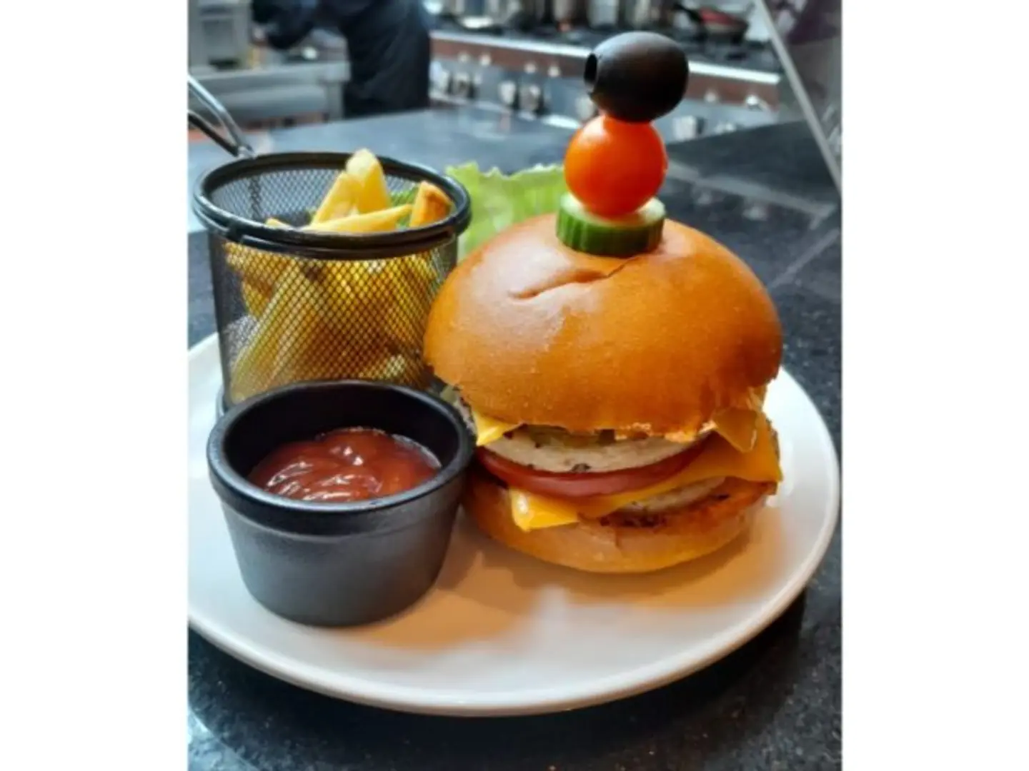 مينى برجر دجاج