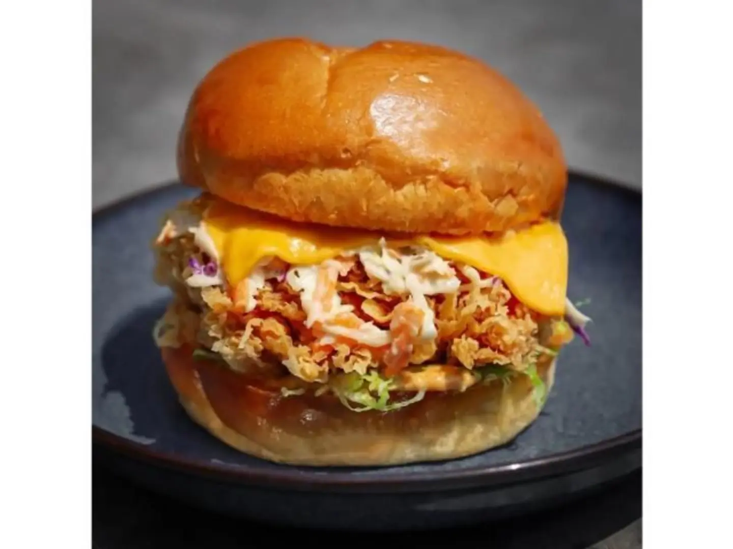 Shawarma Burger With Cheese