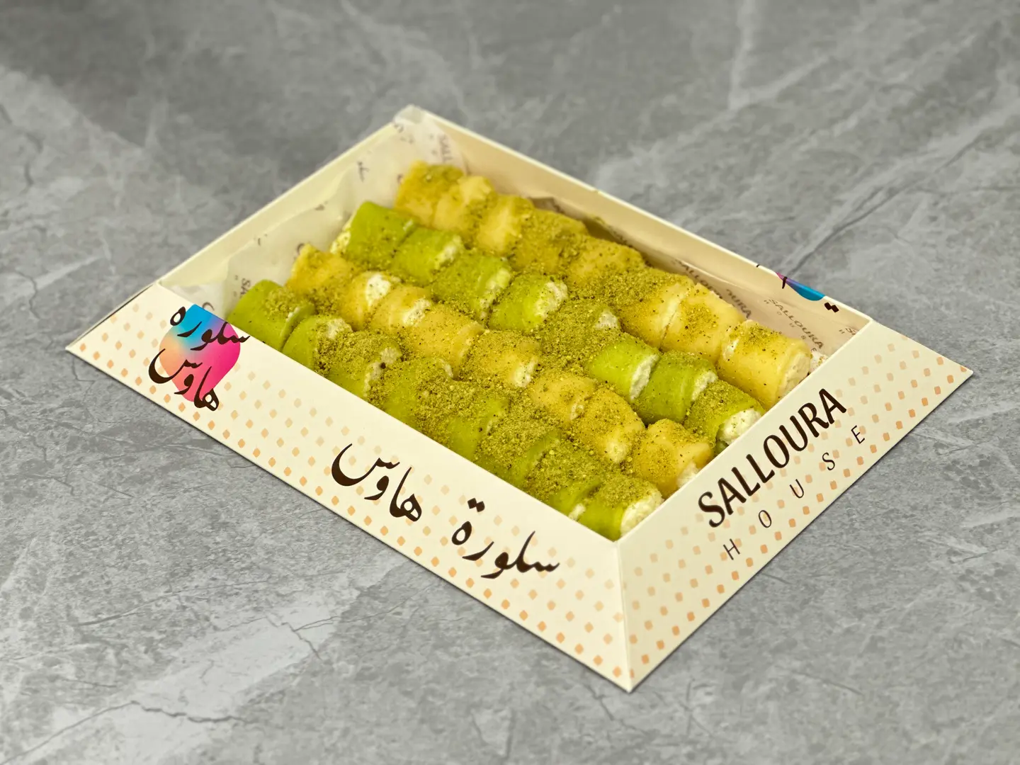 حلاوة الجبن بالقشطة (سلورة) - ربع كيلو