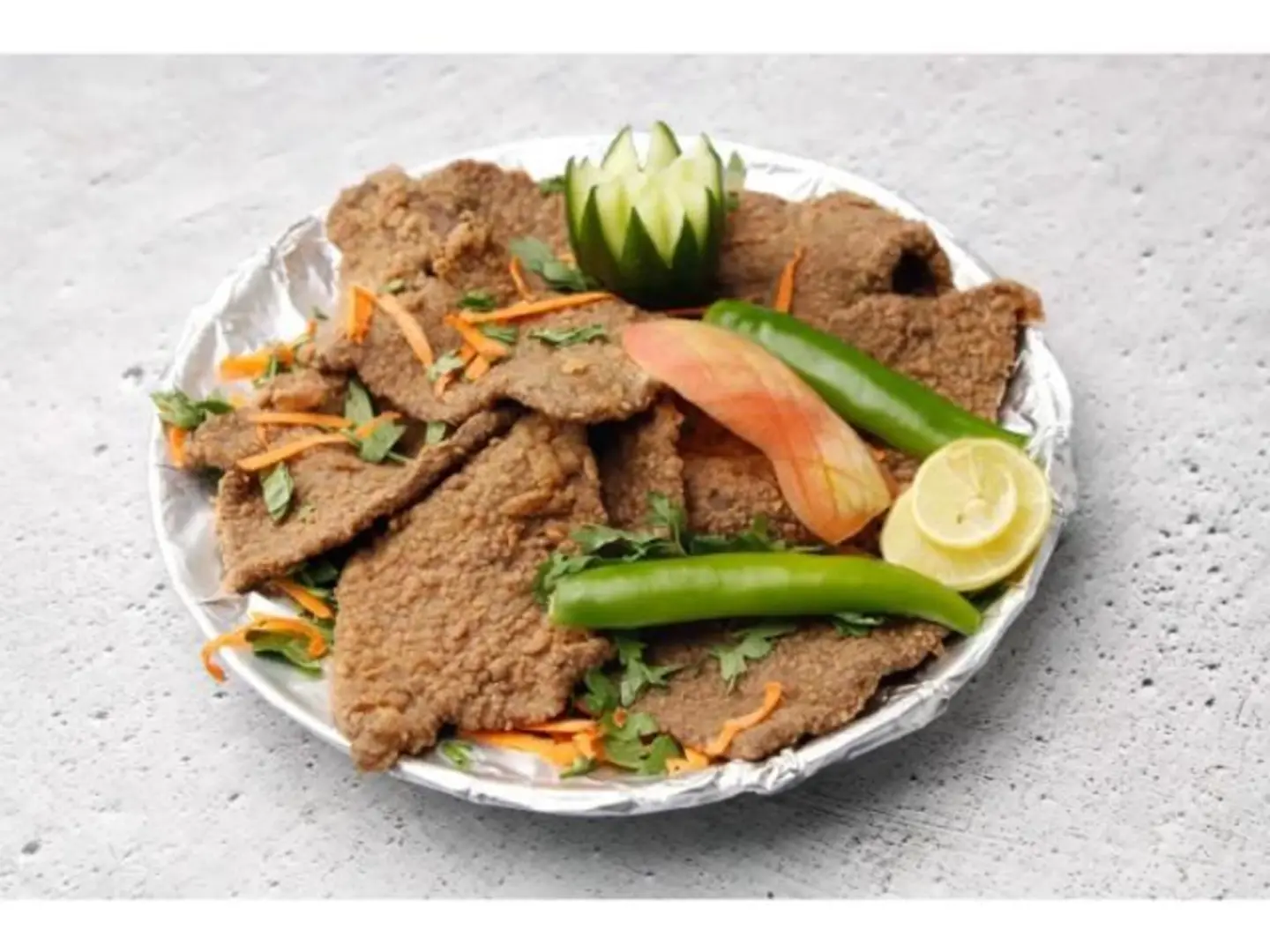 طبق كبده ومخ