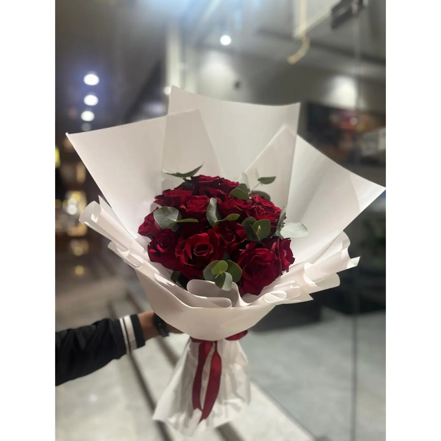 باقة روز احمر S28