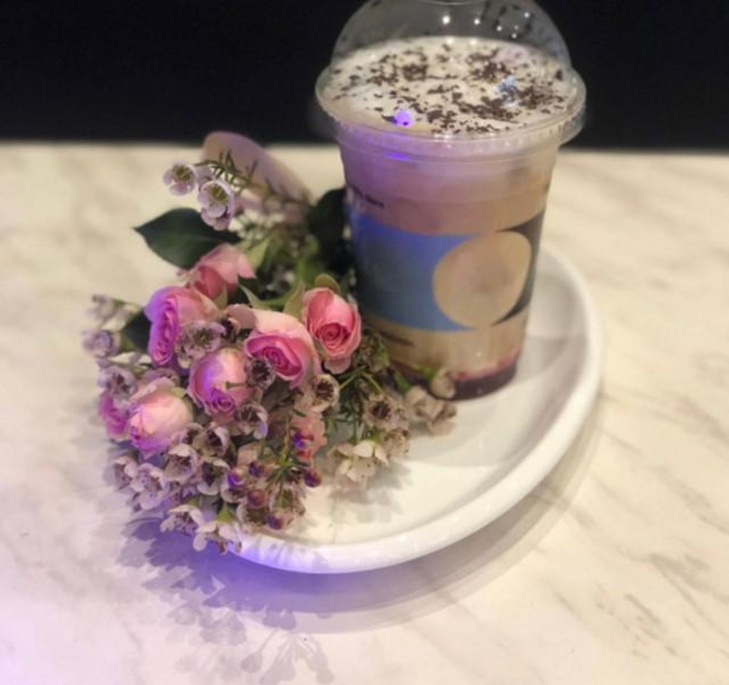 Cold Rose Latte