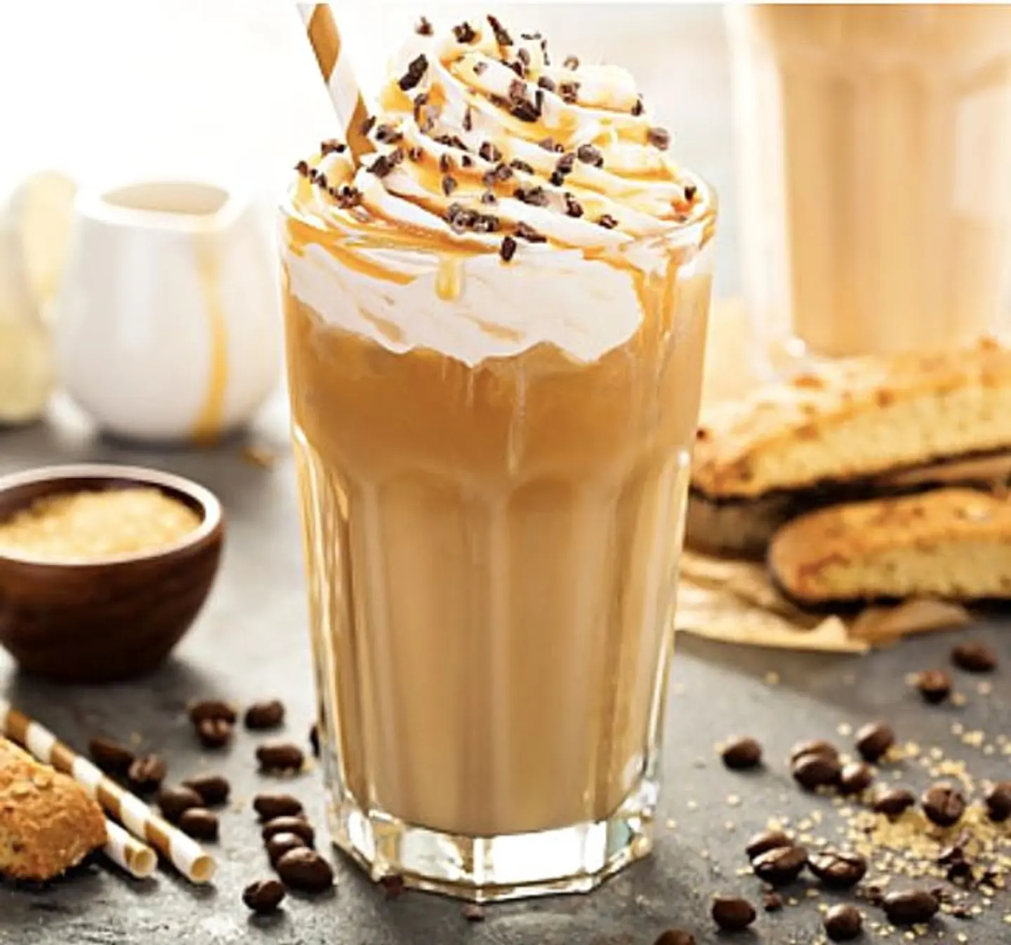 ايس كراميل لاتيه