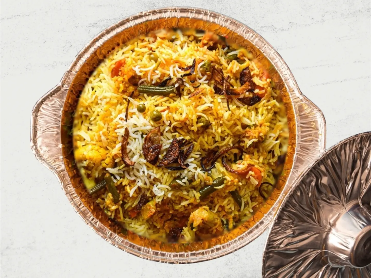 برياني خضار باقة حفلات