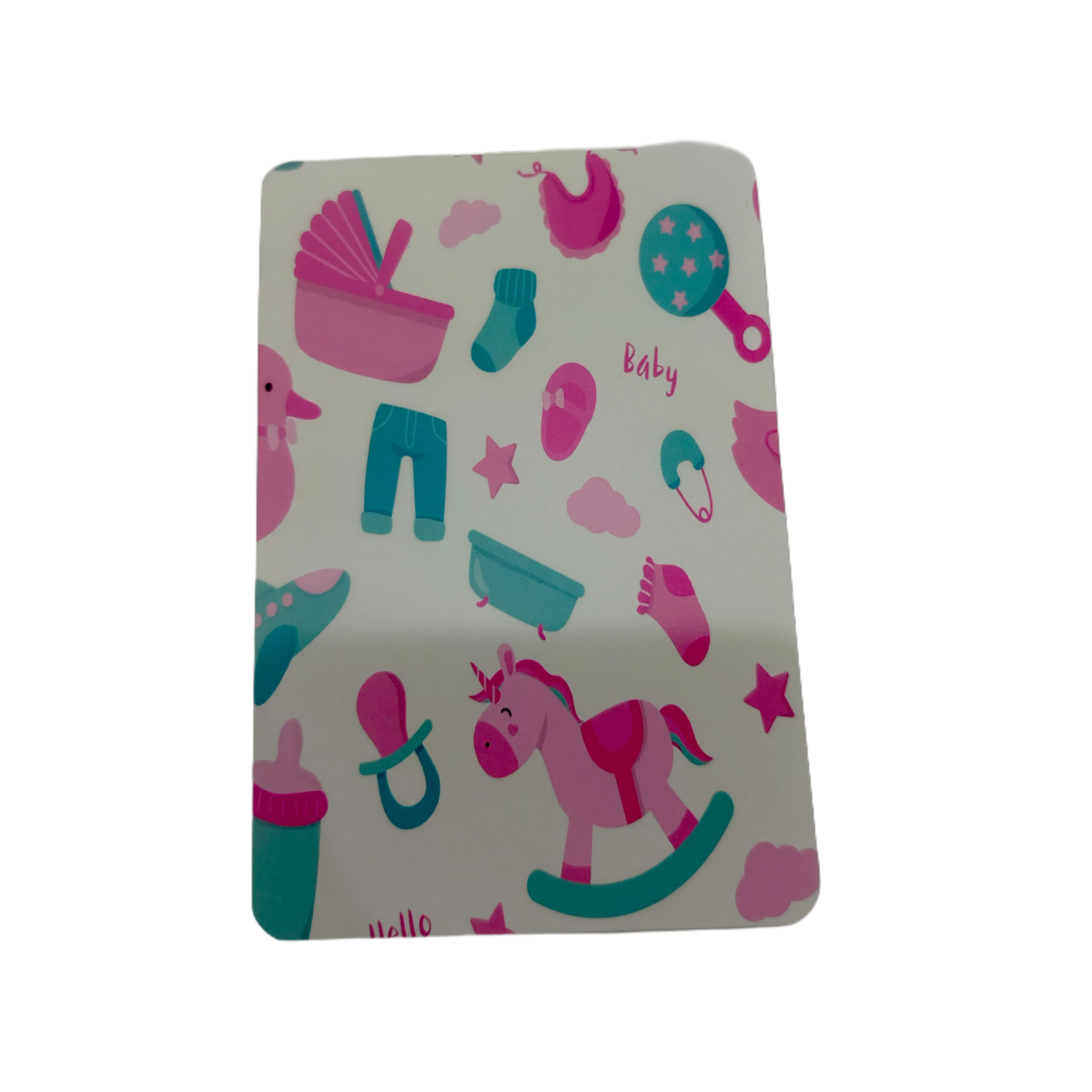 كرت اهداء لمولودة