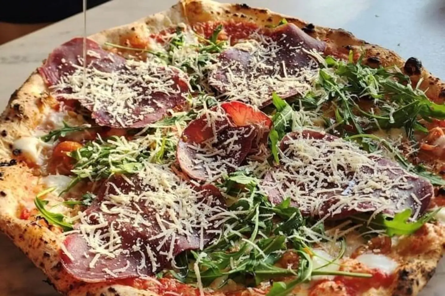 Bresaola Pizza