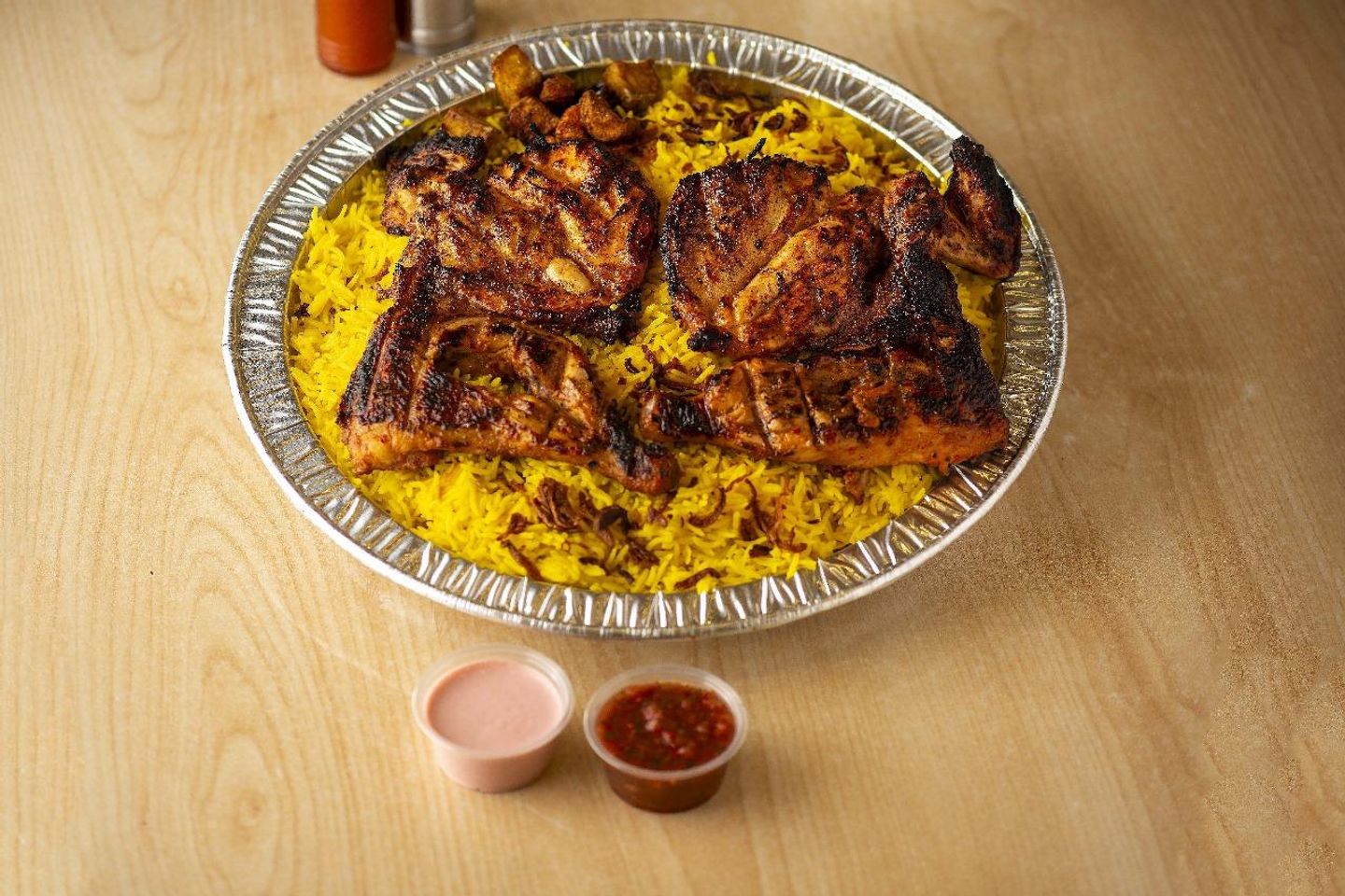 Grilled Chicken With Rice