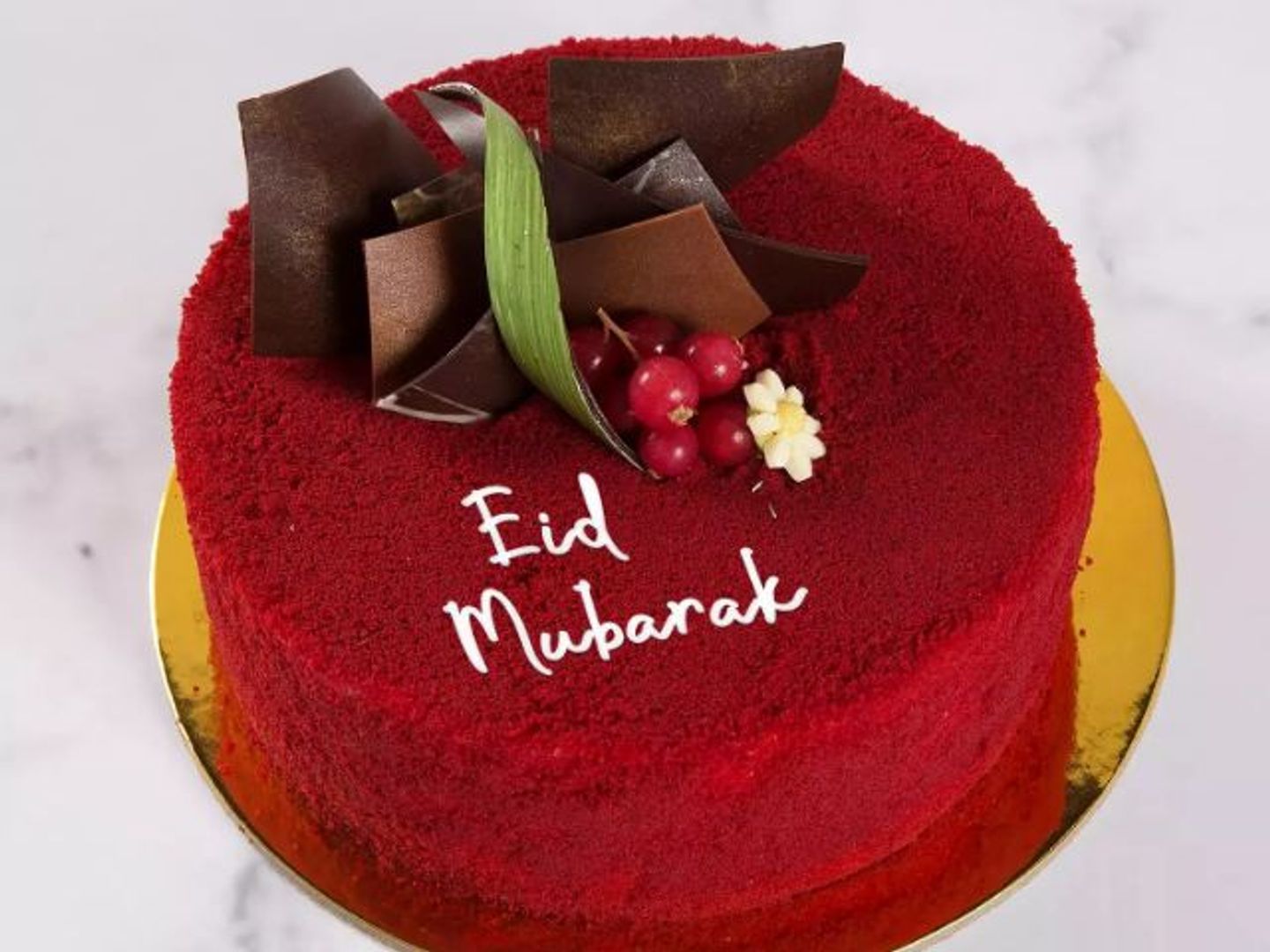 كيكة ريد فيلفيت للعيد - 4 أجزاء
