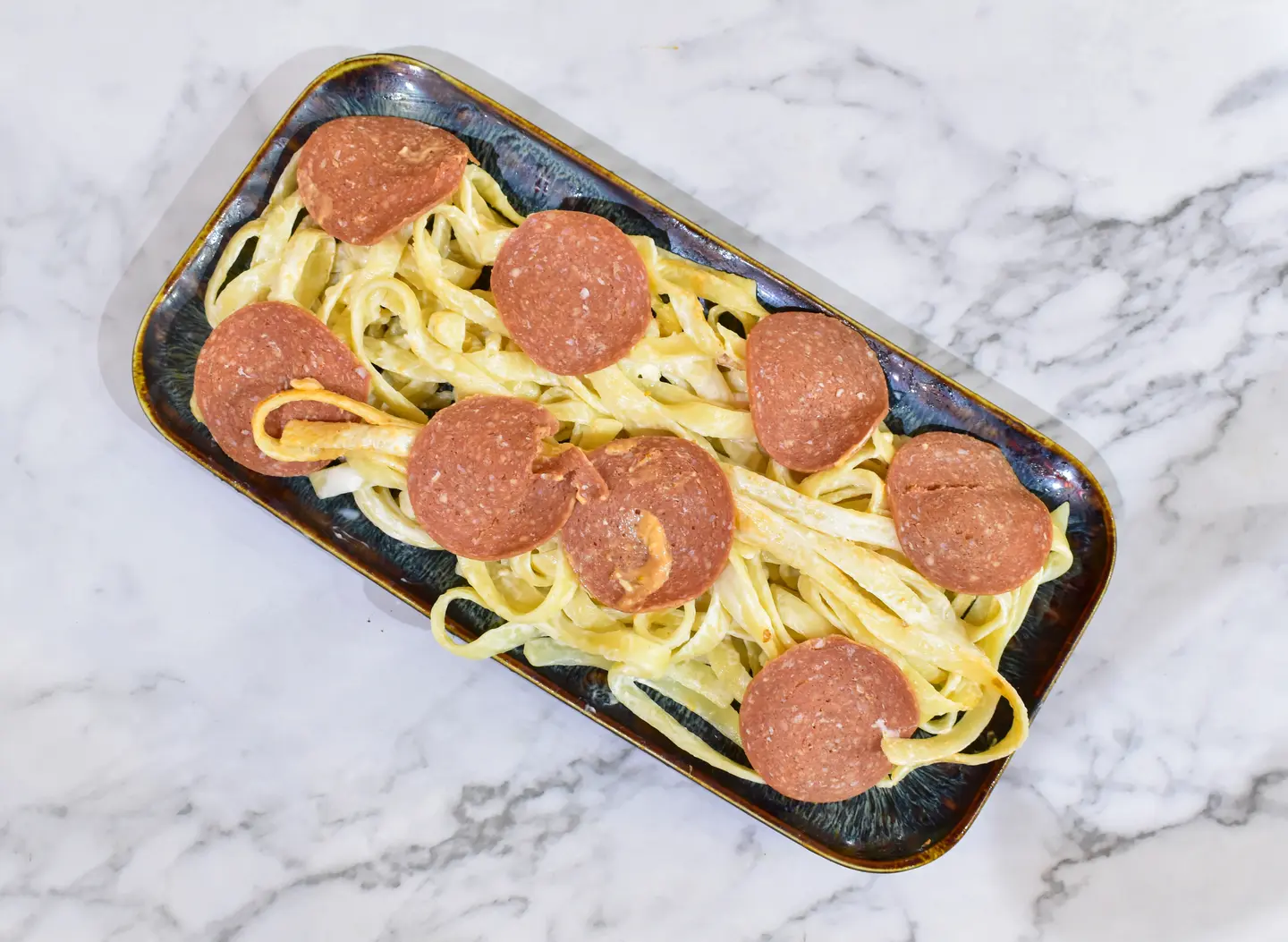 Fettuccine Pepperoni