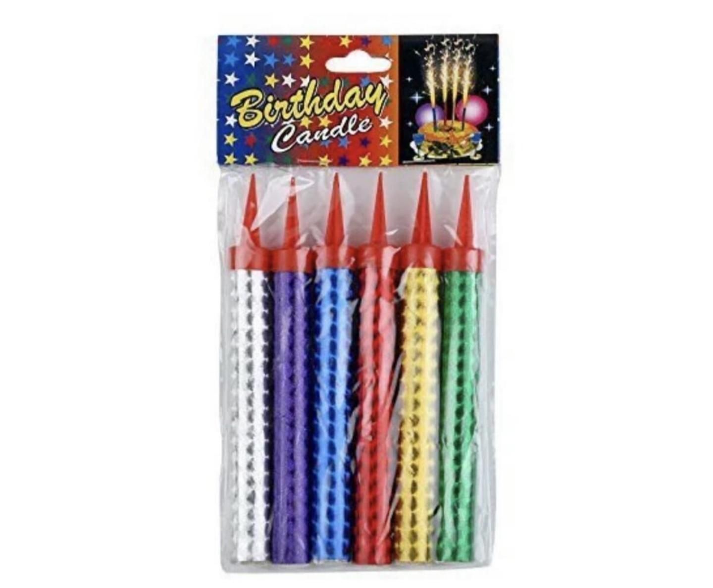 Sparkling Cake Candles