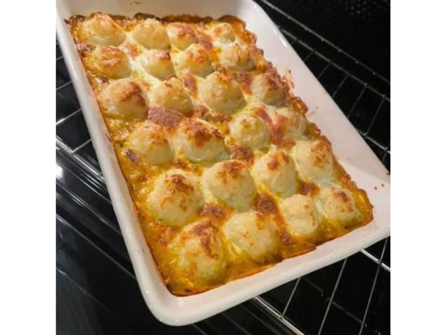 Potato Balls With Chicken