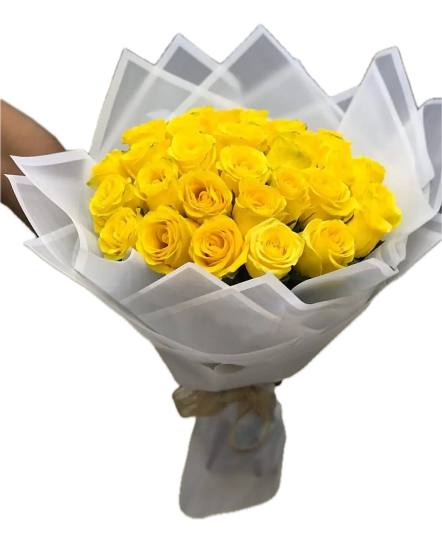 A Bouquet Of Yellow Roses