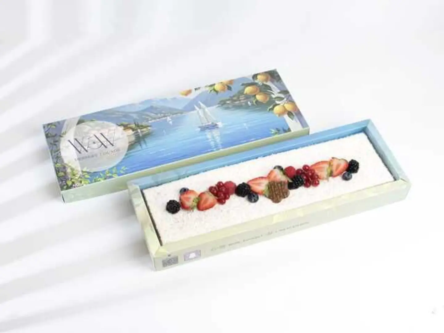 Mango Cake Box With Coconut