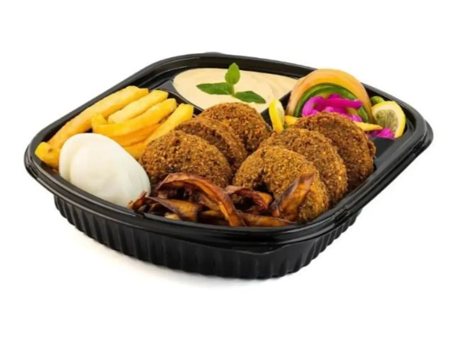 صحن مشکل فلافل صغير