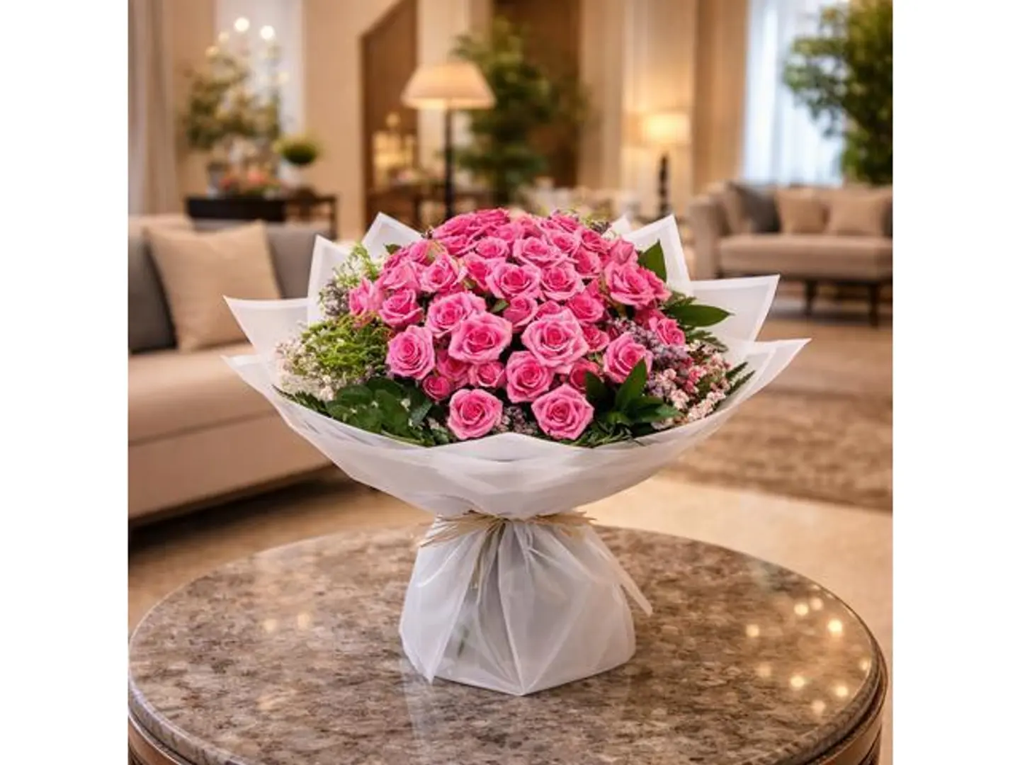 زهري غلاف ابيض أربعة عشر