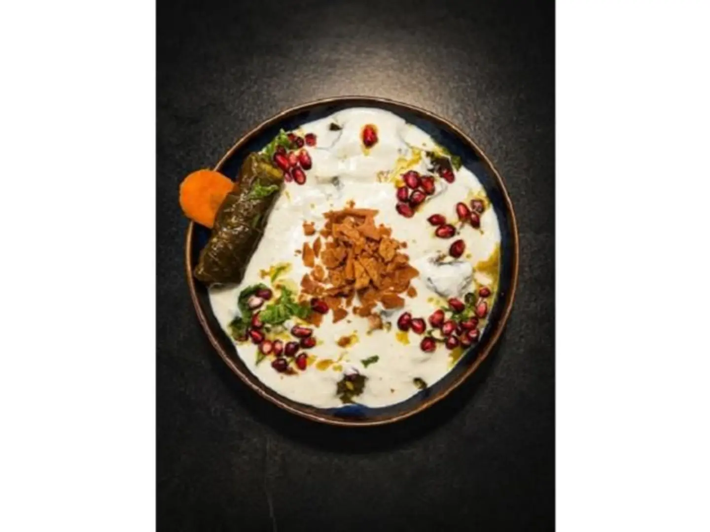 Grape Leaves Fatteh