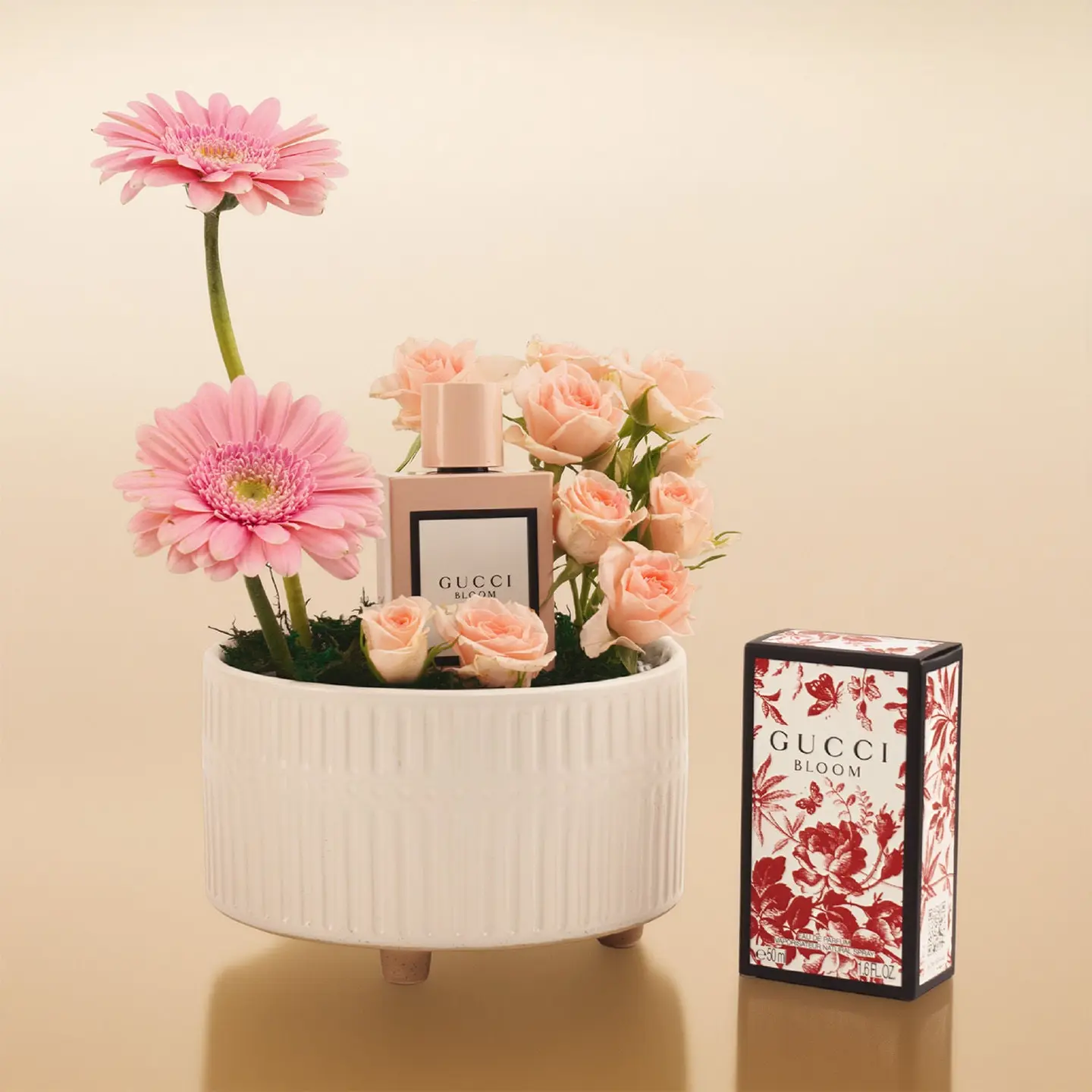 Gucci Bloom Perfume For Women With An Elegant Rose Pot