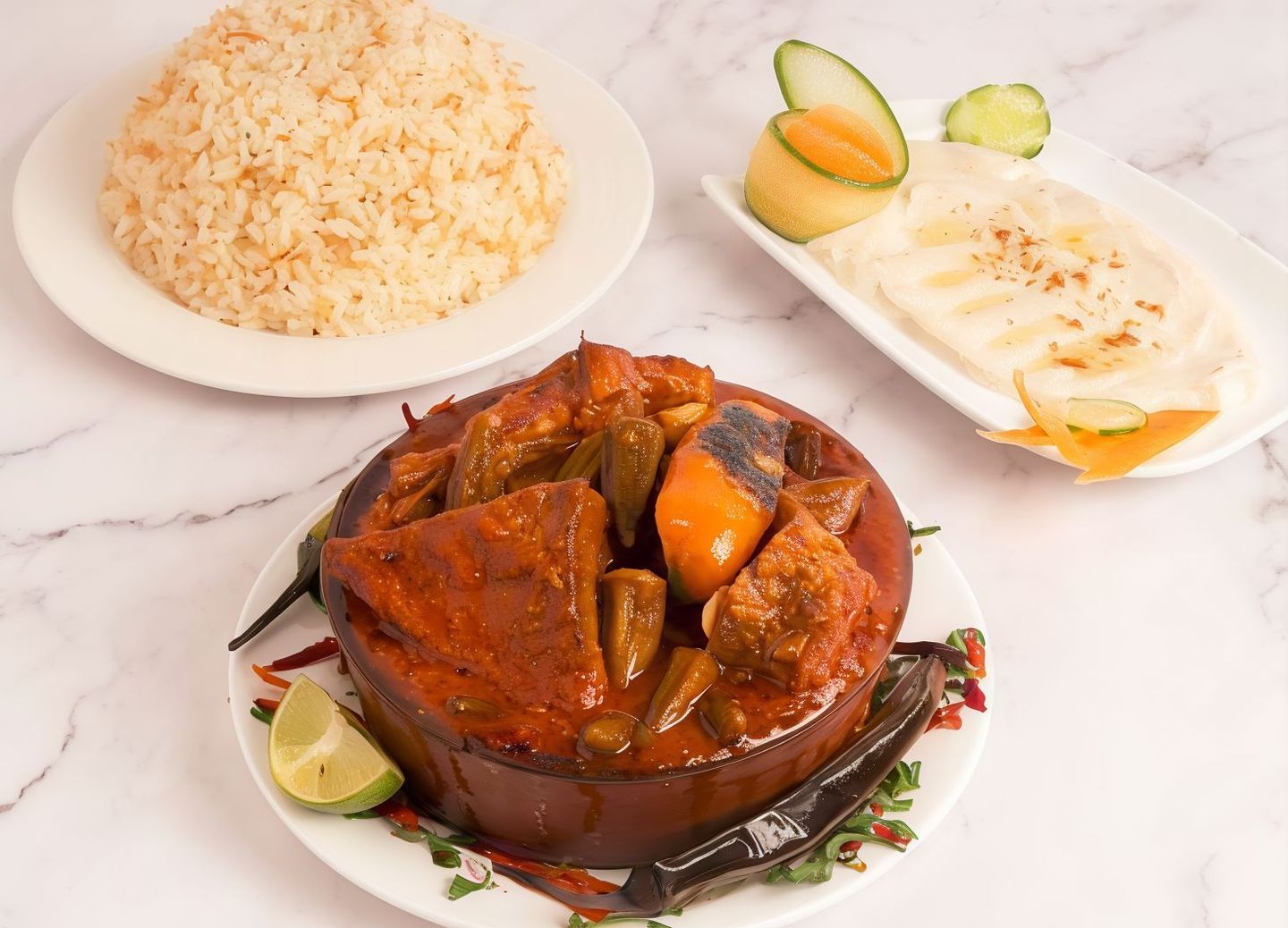 Tagine Okra With Meat