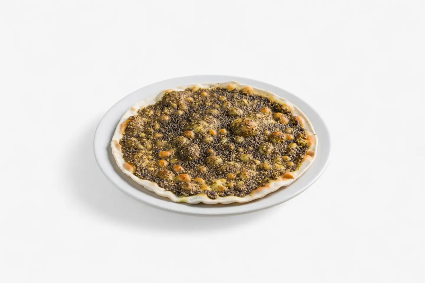 زعتر بالطماطم والزيتون