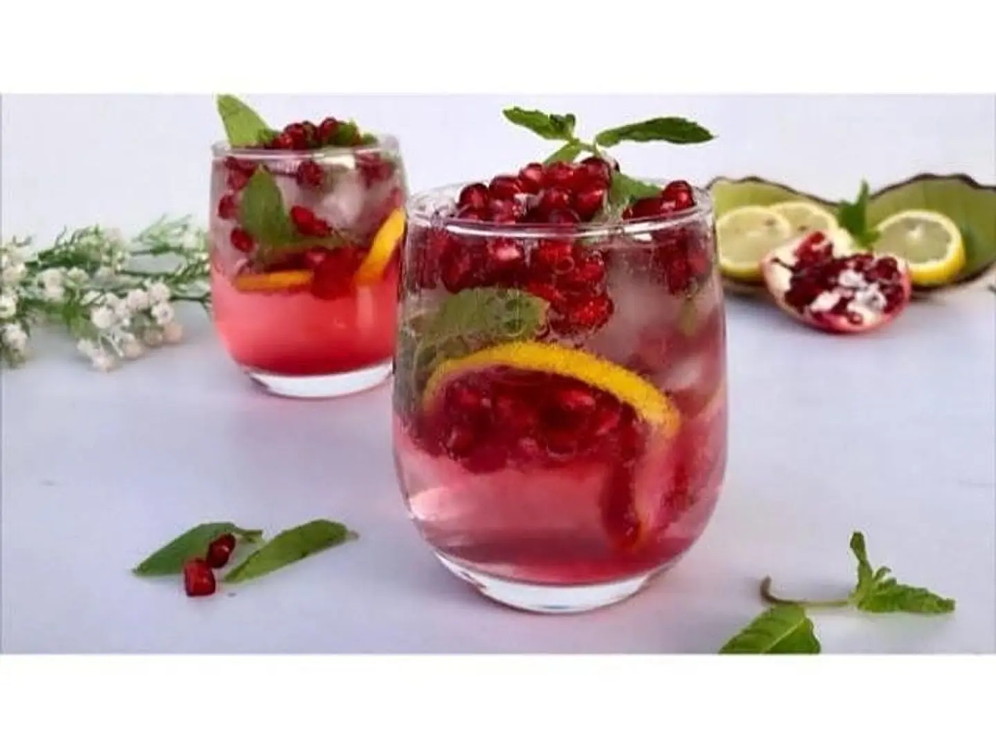 Plain Pomegranate Mojito