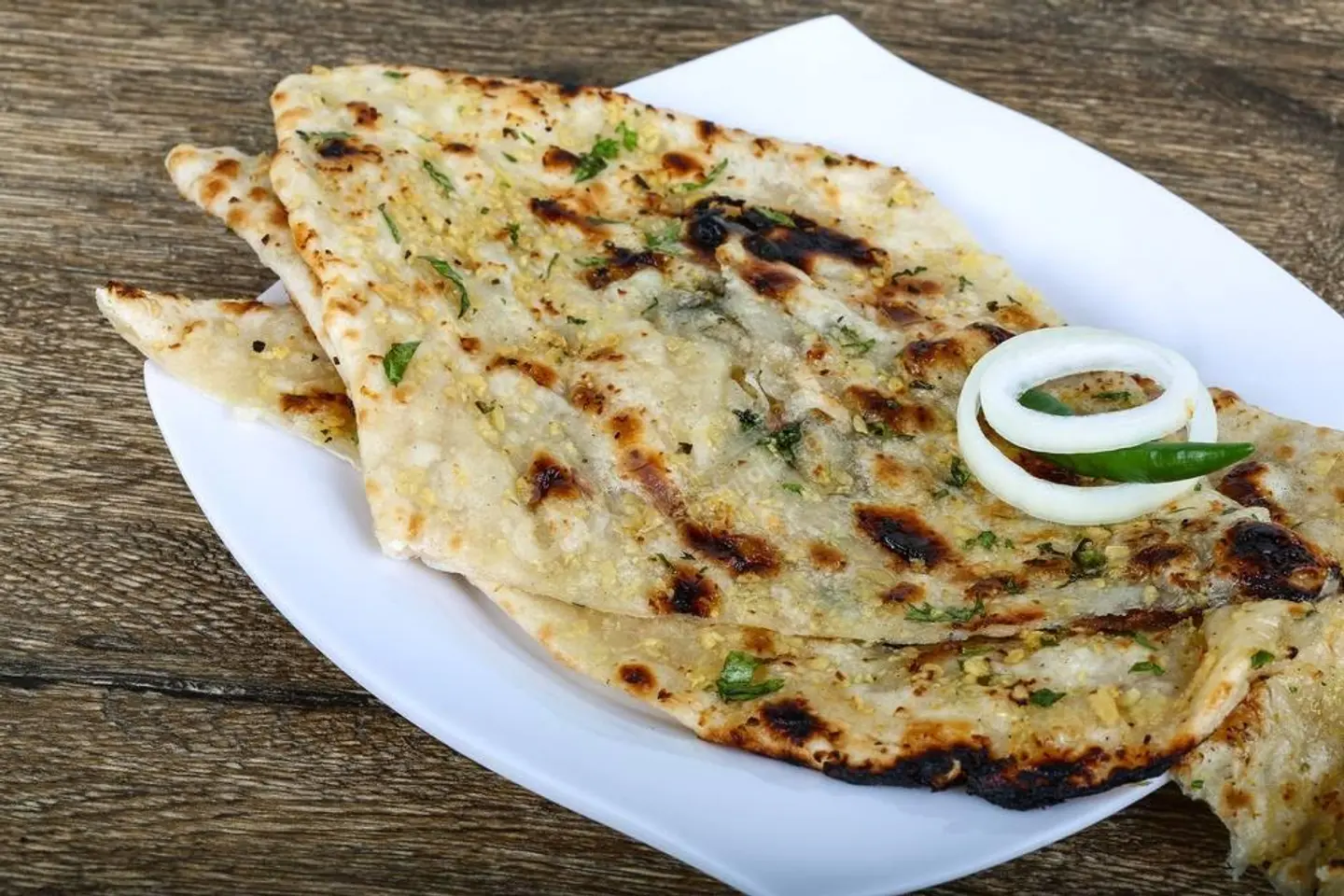 Garlic Naan Bread