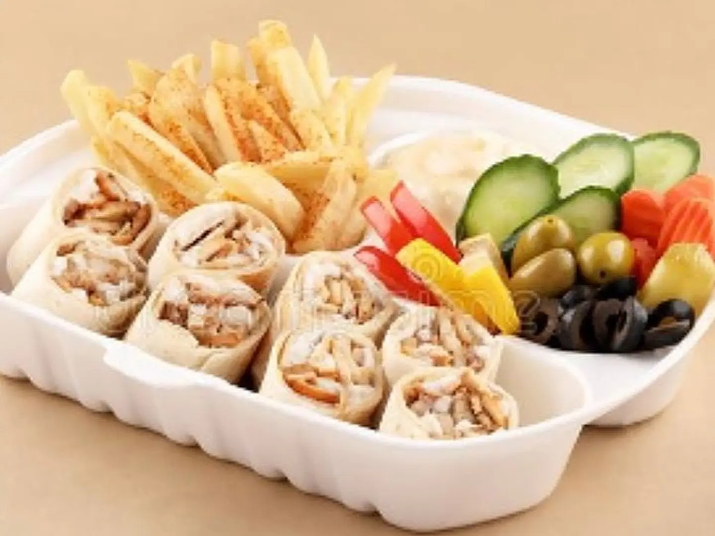 Super Arabic Shawarma Meal