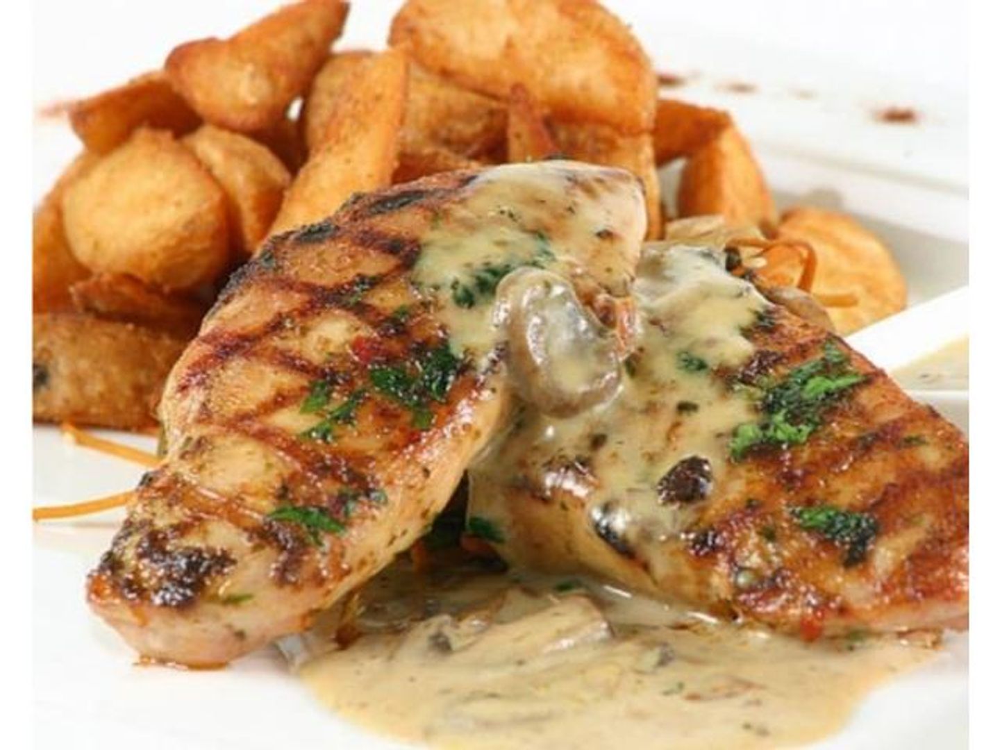 Chicken Breast With Mushroom Souce