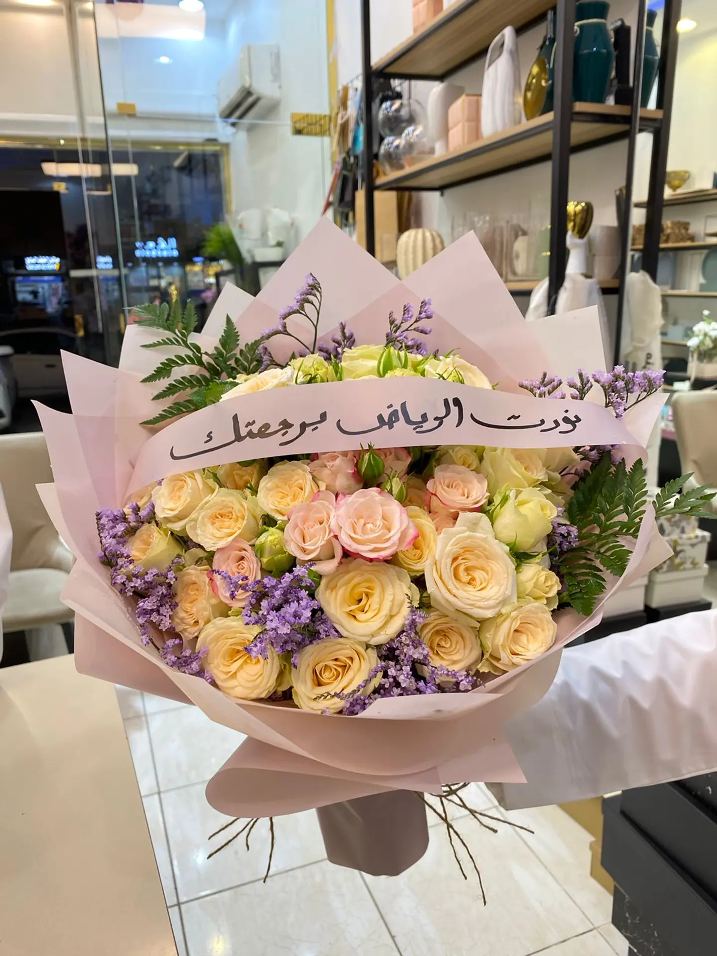 بوكيه ورد خزامى 1