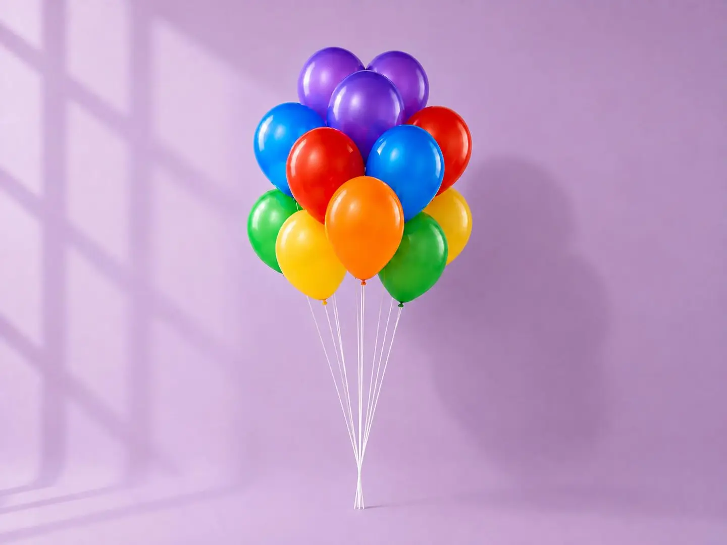 Colorful Helium Balloon Bouquet