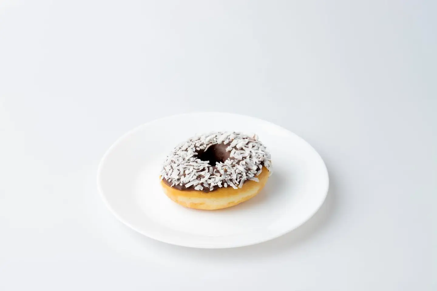 White Coconut Donut
